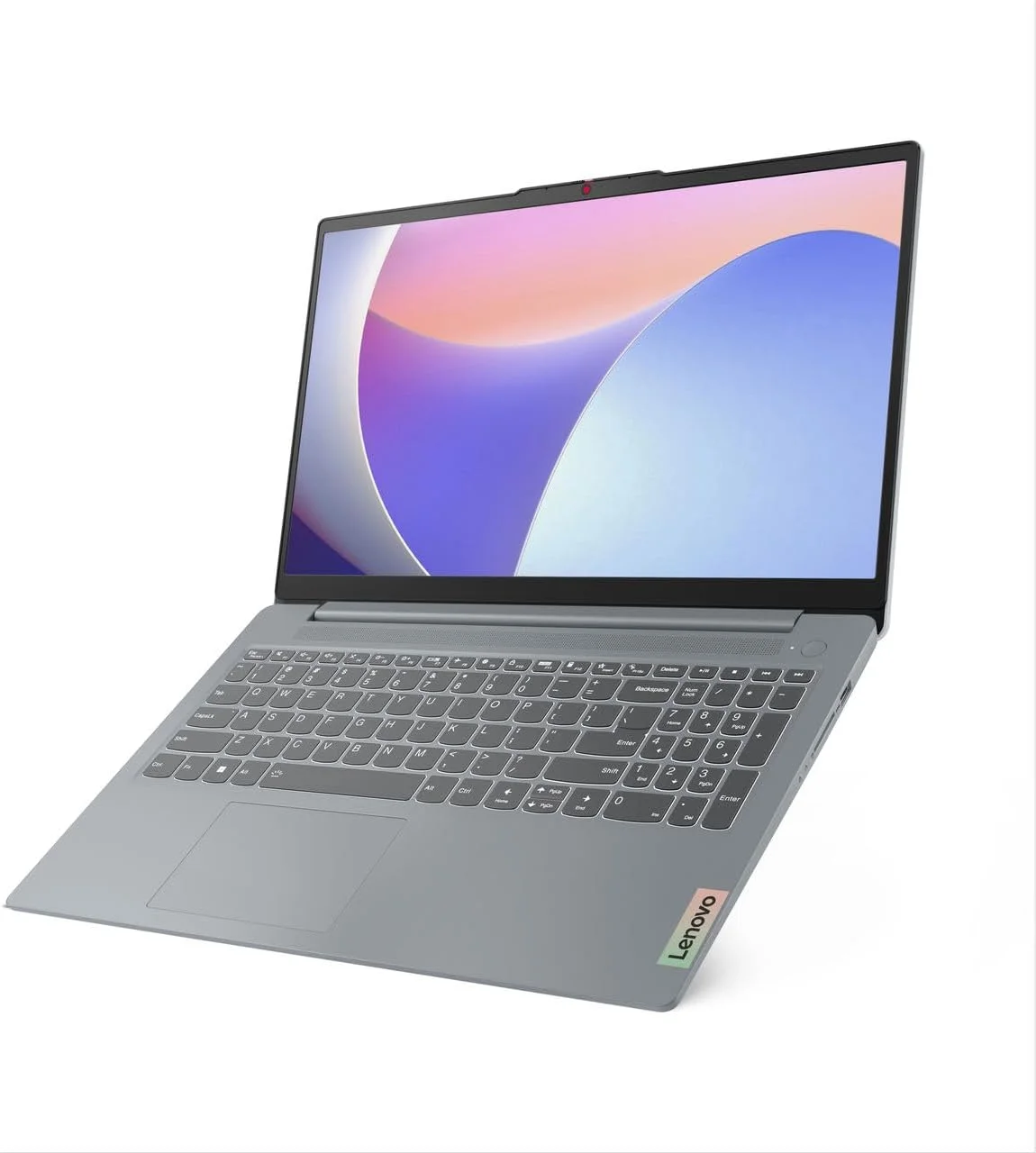 لپ تاپ لنوو IdeaPad Slim 3 15IAH8، صفحه نمایش 15.6 اینچی FHD IPS، پردازنده Intel i5-12450H، رم 8 گیگابایتی، حافظه SSD 512 گیگابایتی، گرافیک یکپارچه Intel UHD، کیبورد انگلیسی-عربی، ویندوز 11، خاکستری قطبی [83ER001LAX]