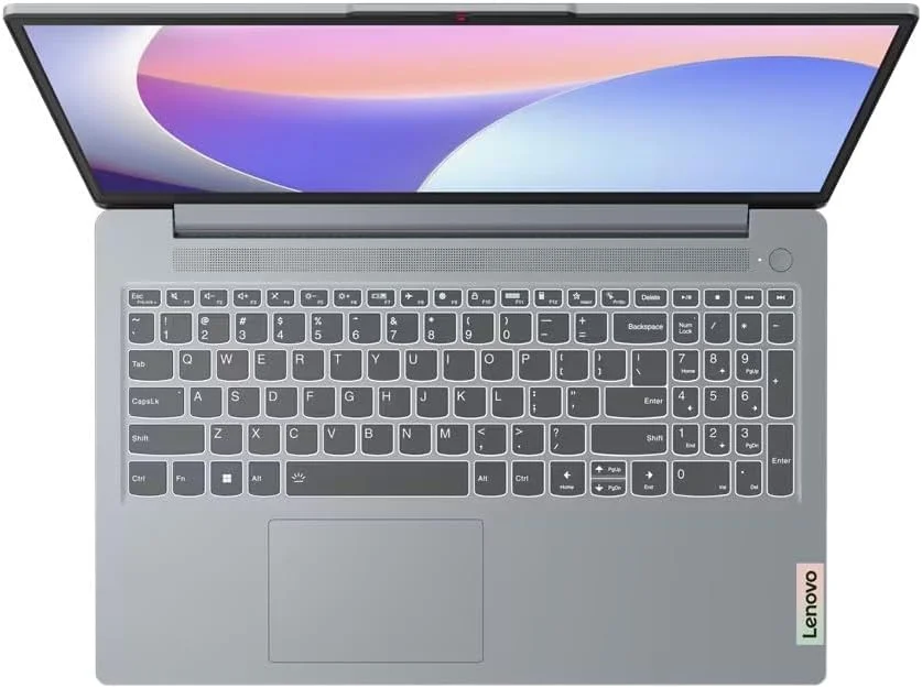 لپ تاپ لنوو IdeaPad Slim 3 15IRH8 / پردازنده Intel Core i5-13420H / رم 8 گیگابایت LPDDR5 / حافظه اس اس دی 512 گیگابایت / صفحه نمایش 15.6 اینچ FHD (1920x1080) IPS 300nits / خاکستری قطبی / کیبورد انگلیسی [83EM003RPS]
