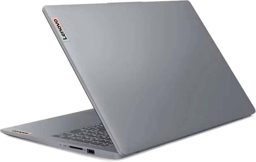 لپ تاپ لنوو IdeaPad Slim 3 15IRH8 / پردازنده Intel Core i5-13420H / رم 8 گیگابایت LPDDR5 / حافظه اس اس دی 512 گیگابایت / صفحه نمایش 15.6 اینچ FHD (1920x1080) IPS 300nits / خاکستری قطبی / کیبورد انگلیسی [83EM003RPS]