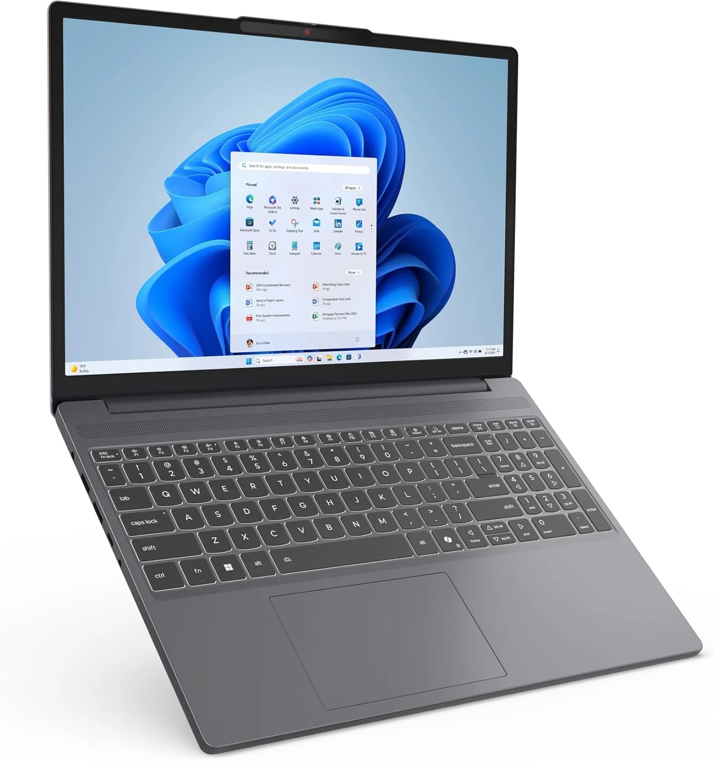 لپ تاپ لنوو IdeaPad Slim 3 15IRH10، صفحه نمایش 15.3 اینچی WUXGA IPS، پردازنده Intel Core i5-13420H، رم 16 گیگابایتی DDR5، حافظه SSD 512 گیگابایتی، گرافیک Intel UHD، کیبورد بدون نور پس زمینه، ویندوز 11، خاکستری لونا لپ تاپ لنوو IdeaPad Slim 3 15IRH10، صفحه نمایش 15.3 اینچی WUXGA IPS، پردازنده Intel Core i5-13420H، رم 16 گیگابایتی DDR5، حافظه SSD 512 گیگابایتی، گرافیک Intel UHD، کیبورد بدون نور پس زمینه، ویندوز 11، خاکستری لونا