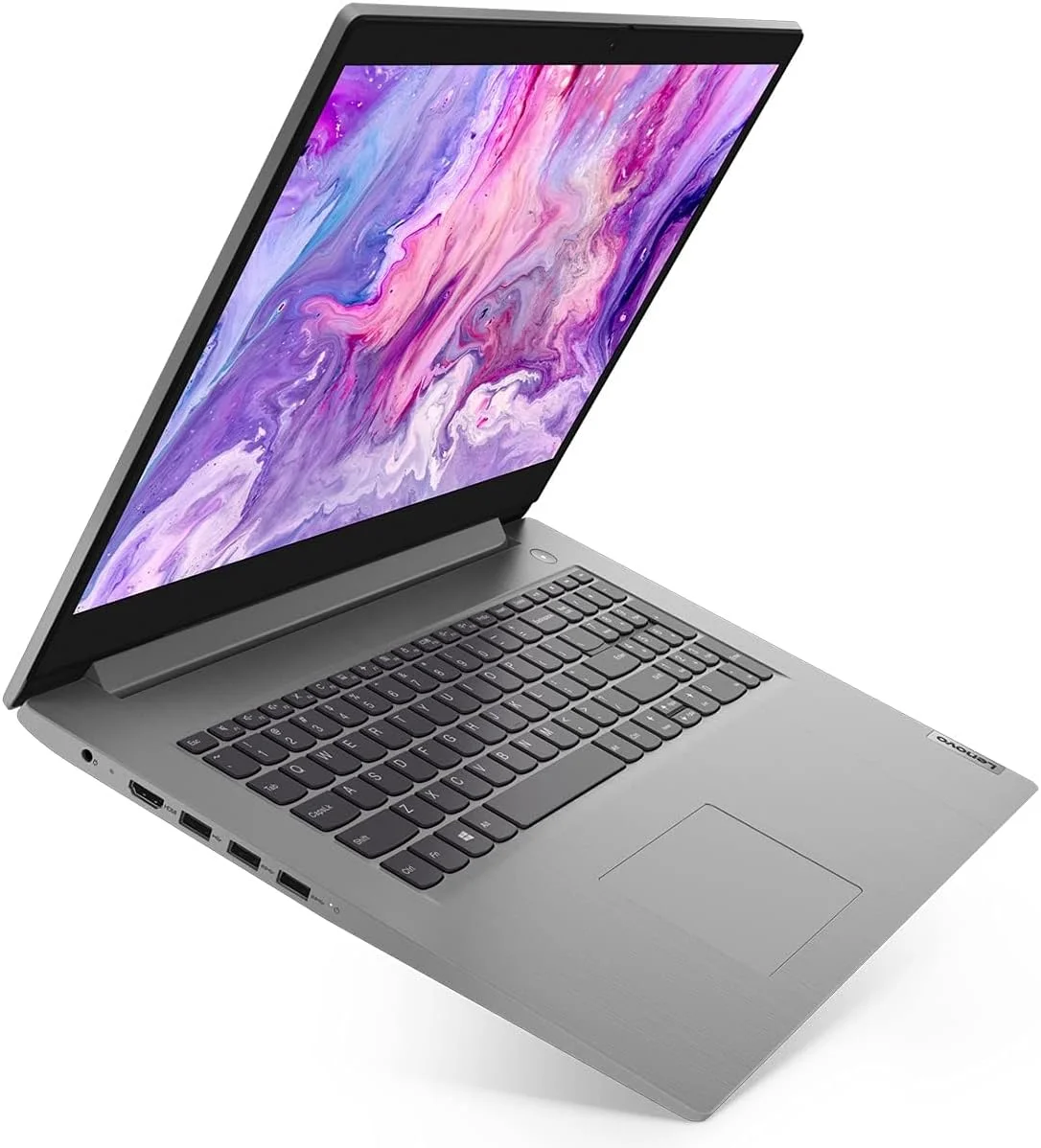 لپ تاپ لنوو Ideapad 3i 15IIL05، پردازنده Intel Core i3، رم 8 گیگابایت، هارد دیسک 1 ترابایت + 256 گیگابایت SSD، ویندوز 10، نقره ای