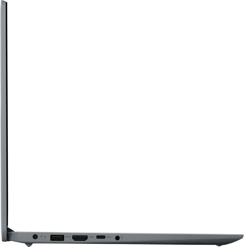 لپ تاپ تجاری لنوو IdeaPad 1 15ALC7 2023، صفحه نمایش لمسی 15.6 اینچی FHD IPS، پردازنده 8 هسته ای AMD Ryzen 7 5700U، رم 16 گیگابایتی DDR4، حافظه SSD 512 گیگابایتی، گرافیک AMD Radeon، وای فای 6، ویندوز 11 هوم به همراه USB 32 گیگابایتی ONT