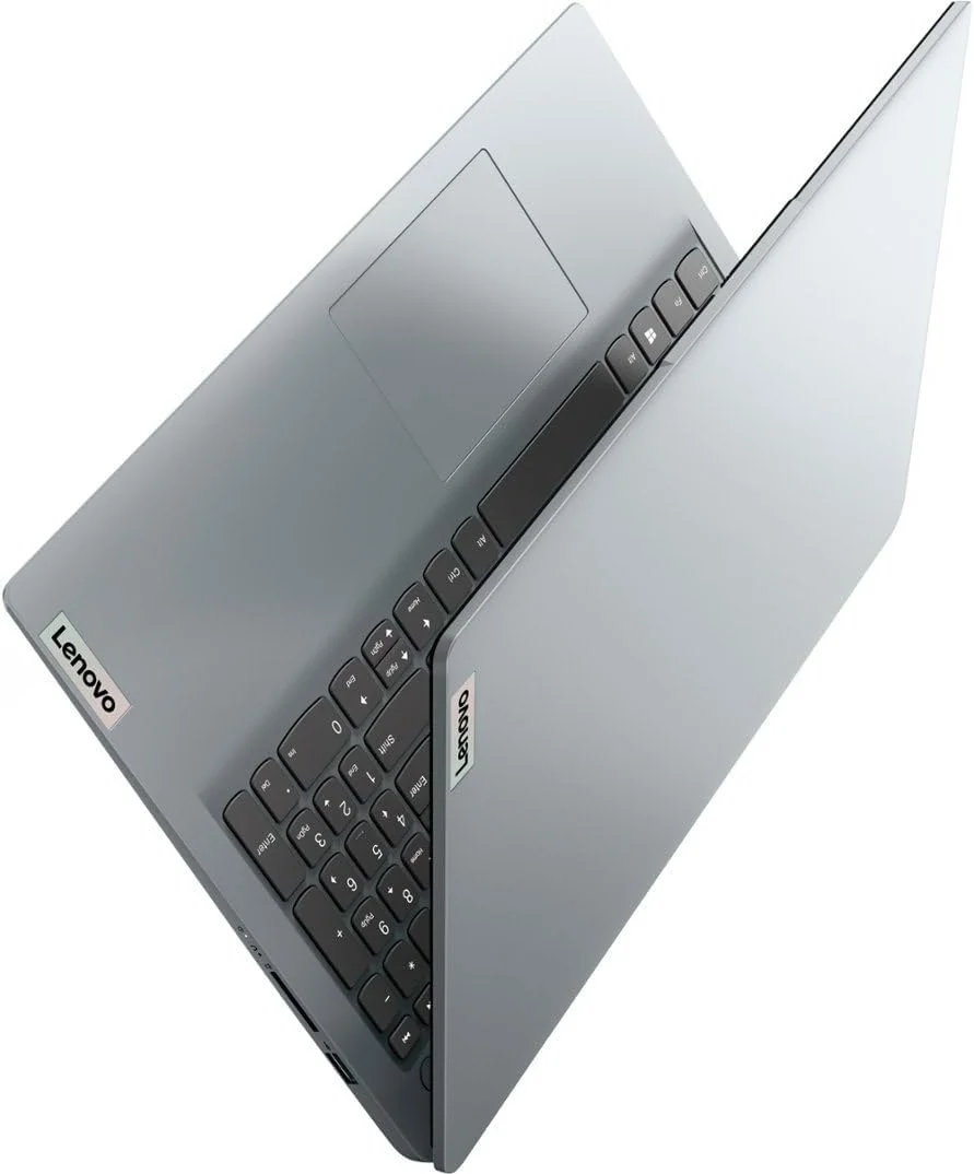 لپ تاپ تجاری لنوو IdeaPad 1 15ALC7 2023، صفحه نمایش لمسی 15.6 اینچی FHD IPS، پردازنده 8 هسته ای AMD Ryzen 7 5700U، رم 16 گیگابایتی DDR4، حافظه SSD 512 گیگابایتی، گرافیک AMD Radeon، وای فای 6، ویندوز 11 هوم به همراه USB 32 گیگابایتی ONT