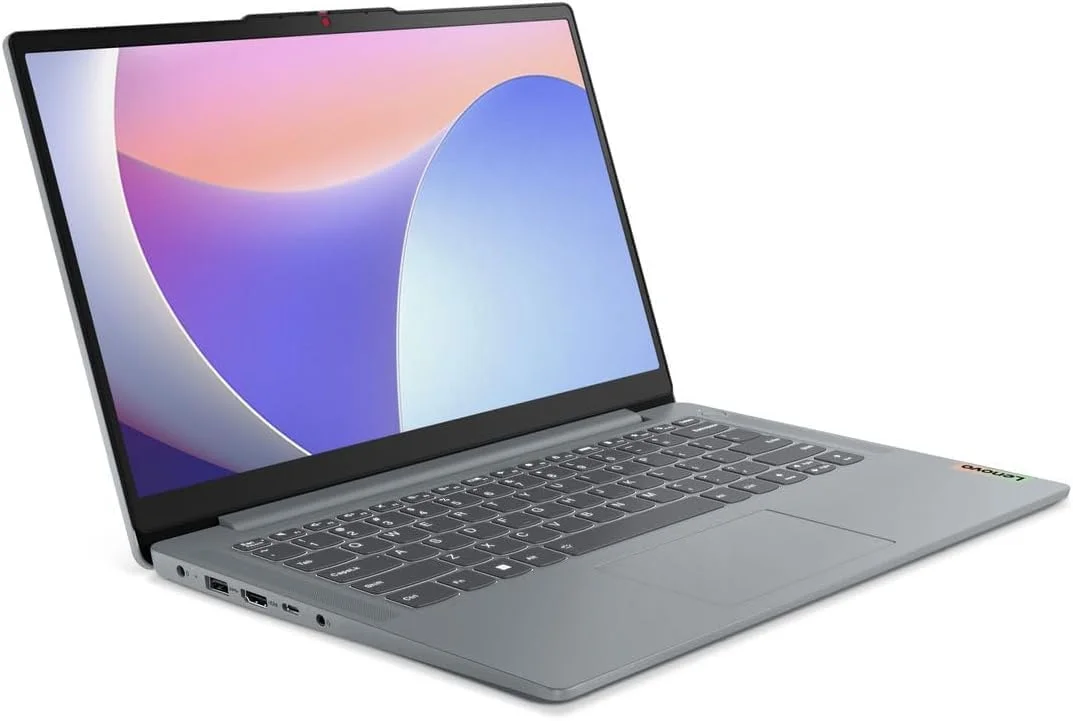 لپ تاپ لنوو IdeaPad Slim 3 14IRH8 با صفحه نمایش 14 اینچی FHD، پردازنده Intel i5-13420H، رم 8 گیگابایتی، حافظه SSD 512 گیگابایتی، گرافیک Intel UHD، کیبورد انگلیسی با نور پس زمینه، ویندوز 11، خاکستری قطبی - [83EL0047PS]