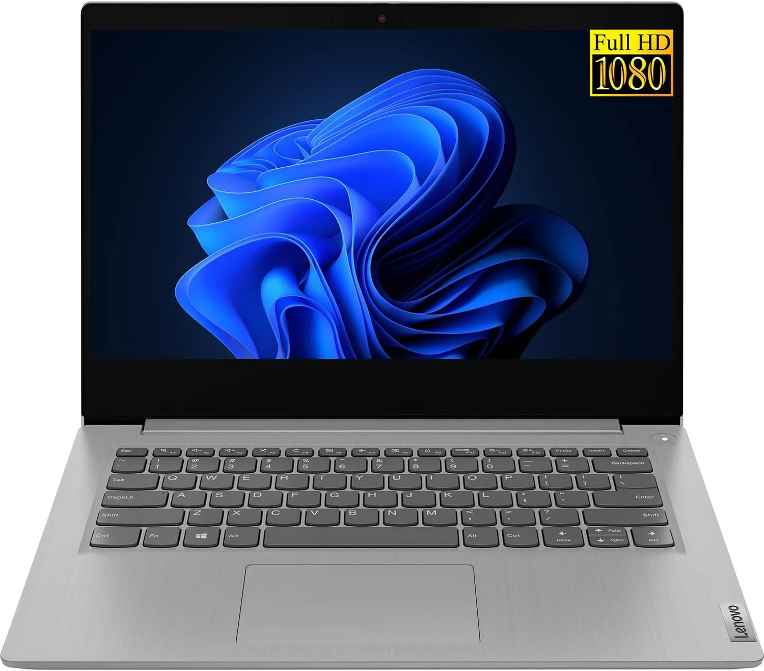 لپ تاپ جدید لنوو IdeaPad 3i مدل 2022، صفحه نمایش 14 اینچی FHD IPS، پردازنده چهار هسته ای Intel Core i5-10210U، گرافیک Intel UHD، HDMI، بلوتوث، Wi-Fi، ویندوز 11 (20 گیگابایت رم | 1 ترابایت SSD)