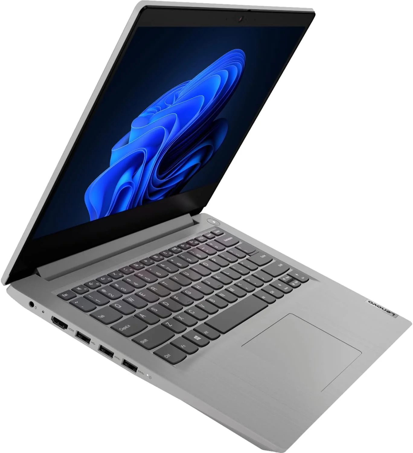لپ تاپ جدید لنوو IdeaPad 3i مدل 2022، صفحه نمایش 14 اینچی FHD IPS، پردازنده چهار هسته ای Intel Core i5-10210U، گرافیک Intel UHD، HDMI، بلوتوث، Wi-Fi، ویندوز 11 (20 گیگابایت رم | 1 ترابایت SSD)