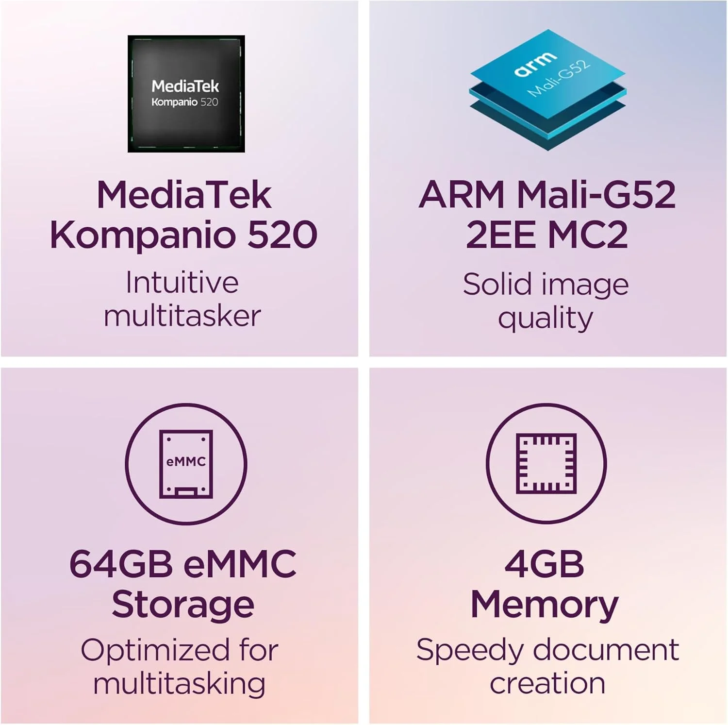 لپ تاپ سبک وزن Lenovo IdeaPad Slim 3 Chromebook - 2024 - بلندگوهای Waves MaxxAudio® - صفحه نمایش 14 اینچی HD - دوربین HD 720p - حافظه 4 گیگابایتی - حافظه 64 گیگابایتی - MediaTek Kompanio 520 - آبی تیره لپ تاپ سبک وزن Lenovo IdeaPad Slim 3 Chromebook - 2024 - بلندگوهای Waves MaxxAudio® - صفحه نمایش 14 اینچی HD - دوربین HD 720p - حافظه 4 گیگابایتی - حافظه 64 گیگابایتی - MediaTek Kompanio 520 - آبی تیره