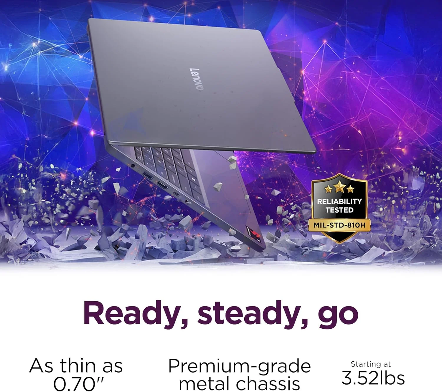 لپ تاپ لنوو IdeaPad Slim 3X - صفحه نمایش 15.3 اینچی WUXGA - حافظه 16 گیگابایتی - حافظه داخلی 512 گیگابایتی - پردازنده Qualcomm Snapdragon - ویندوز 11 هوم - خاکستری لونا لپ تاپ لنوو IdeaPad Slim 3X - صفحه نمایش 15.3 اینچی WUXGA - حافظه 16 گیگابایتی - حافظه داخلی 512 گیگابایتی - پردازنده Qualcomm Snapdragon - ویندوز 11 هوم - خاکستری لونا
