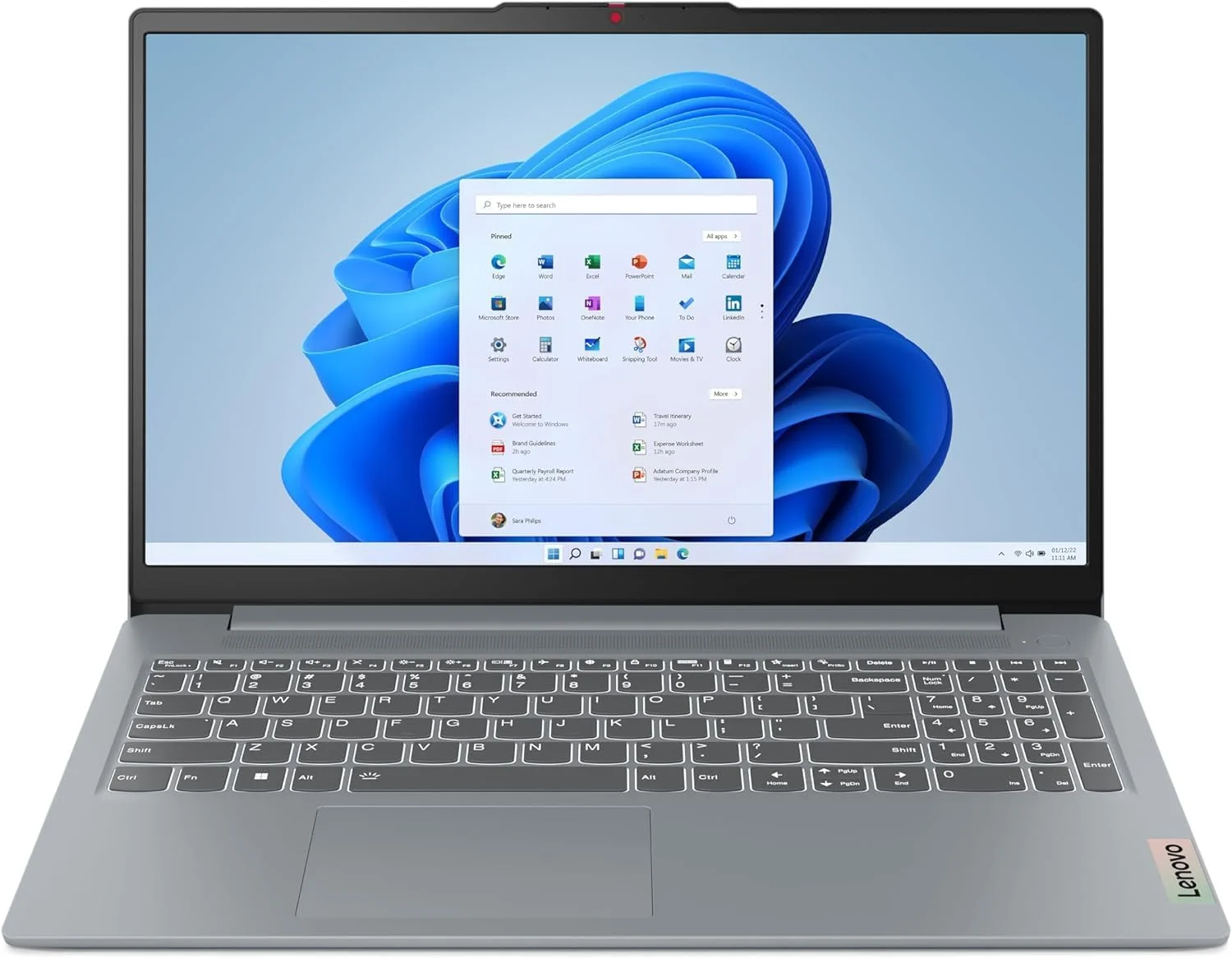 لنوو IdeaPad Slim i515IRH8 - پایه لپ تاپ + ماوس بی سیم + آنتی ویروس + کیف + پد ماوس | Intel i5-8GB RAM, 512GB SSD, Win 11