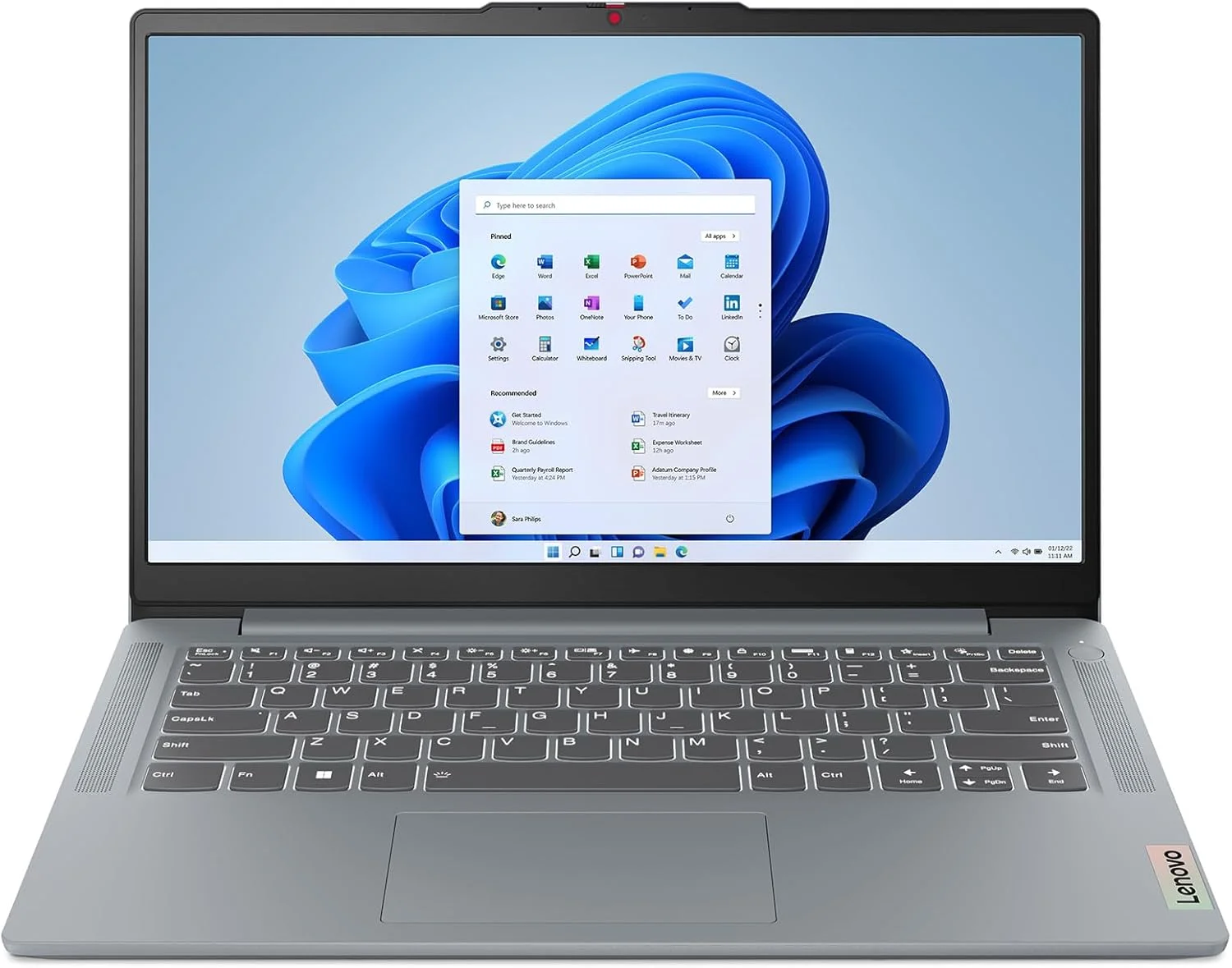 لپ تاپ سبک وزن Lenovo IdeaPad Slim 3i - صفحه نمایش 14 اینچی FHD IPS - حافظه 16 گیگابایتی - حافظه SSD 512 گیگابایتی - پردازنده Intel® Core™ i7 نسل سیزدهم - خاکستری - بدون نور پس زمینه (1 سال گارانتی مرکز خدمات)