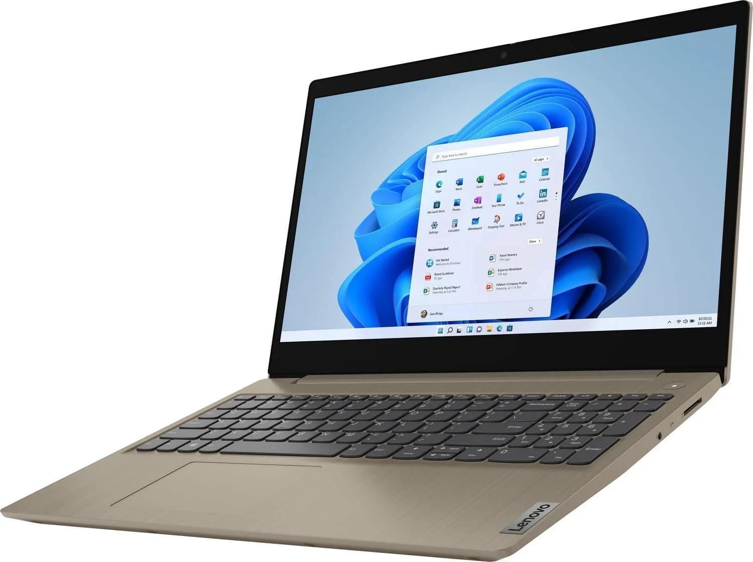لپ تاپ جدید لنوو Ideapad 3 مدل 2022، صفحه نمایش لمسی 15.6 اینچی HD، پردازنده نسل 11 اینتل Core i3-1115G4، رم 8 گیگابایتی DDR4، حافظه SSD PCIe NVMe 256 گیگابایتی، HDMI، وب کم، Wi-Fi 5، بلوتوث، ویندوز 11 هوم، بادامی لپ تاپ جدید لنوو Ideapad 3 مدل 2022، صفحه نمایش لمسی 15.6 اینچی HD، پردازنده نسل 11 اینتل Core i3-1115G4، رم 8 گیگابایتی DDR4، حافظه SSD PCIe NVMe 256 گیگابایتی، HDMI، وب کم، Wi-Fi 5، بلوتوث، ویندوز 11 هوم، بادامی