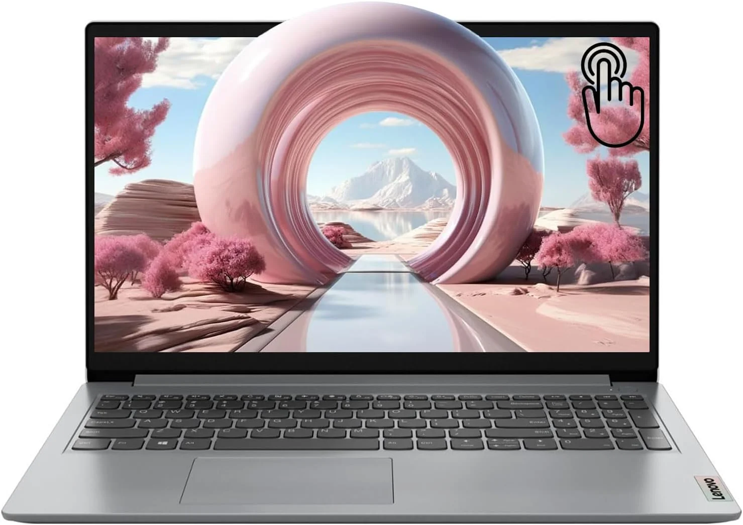 لپ تاپ لنوو IdeaPad 1 Gen 7 مدل 2024، صفحه نمایش 15.6 اینچی FHD، پردازنده Intel Core i3-1215U، رم 16 گیگابایتی، حافظه SSD 512 گیگابایتی، کارت خوان SD، HDMI، وب کم، Wi-Fi 6، ویندوز 11 پرو، خاکستری