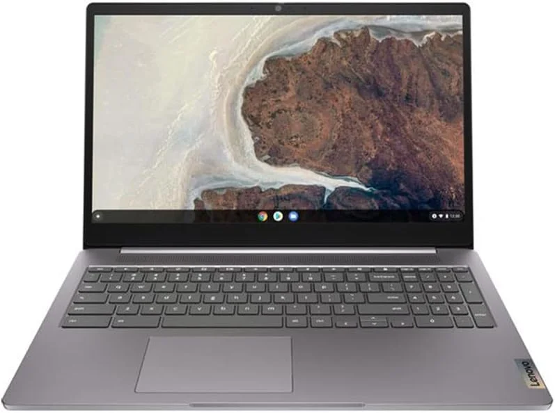 لنوو IdeaPad 3i 15.6 اینچی FHD Chromebook (بازسازی شده) - پردازنده Intel Pentium N6000 1.1GHz، رم 4 گیگابایتی، حافظه 128 گیگابایتی eMMC، سیستم عامل Chrome، خاکستری - RFB-82N4000LUK
