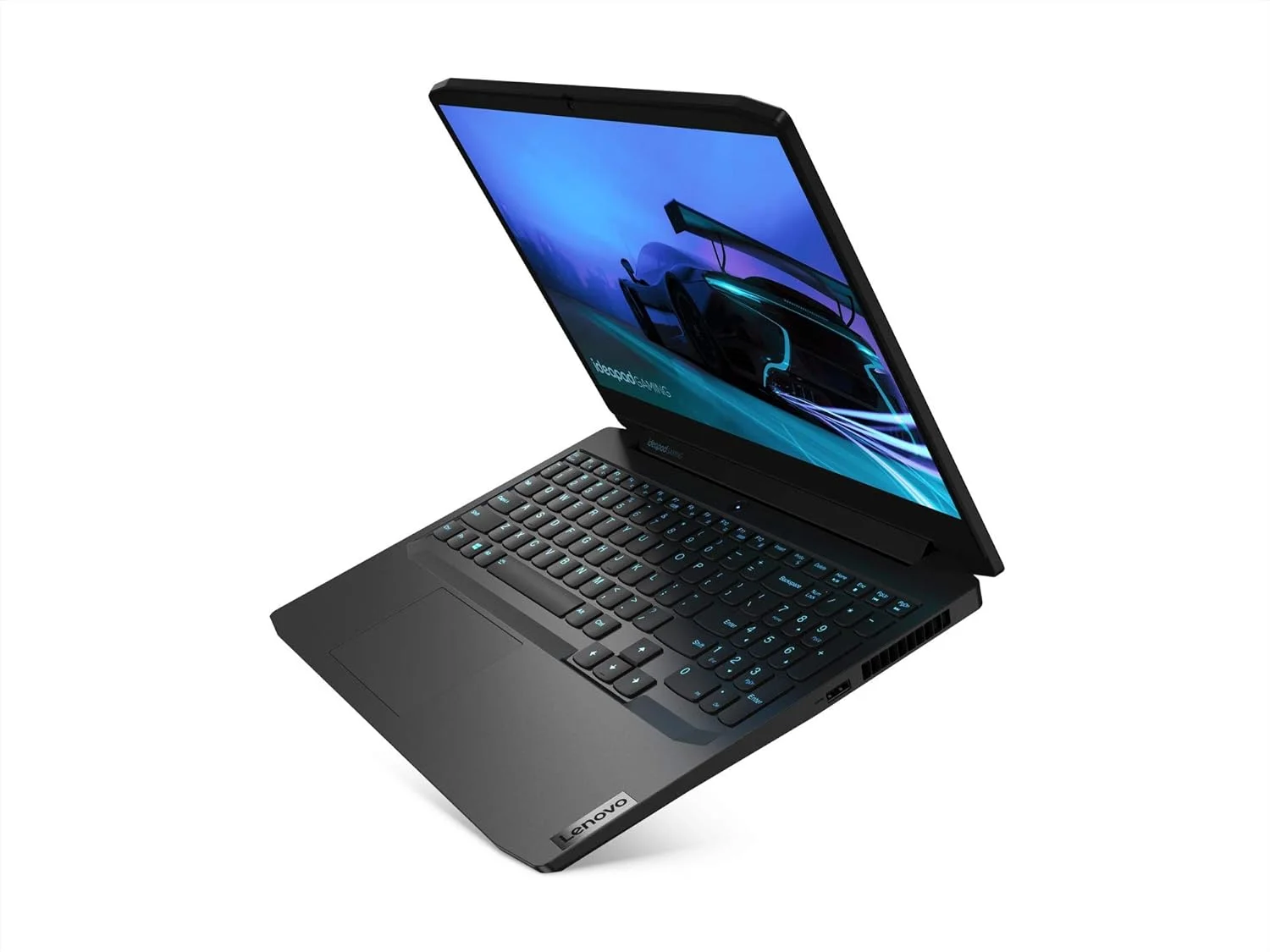 لپ تاپ لنوو (بازسازی شده) IdeaPad Gaming 3، پردازنده AMD R7-4800H، صفحه نمایش 15.6 اینچی FHD، رم 16 گیگابایتی، حافظه SSD 512 گیگابایتی، کارت گرافیک اختصاصی NVIDIA GeForce GTX 1650 4GB GDDR6، ویندوز 10، صفحه کلید انگلیسی-عربی، مشکی اونیکس - [82EY005DAX]
