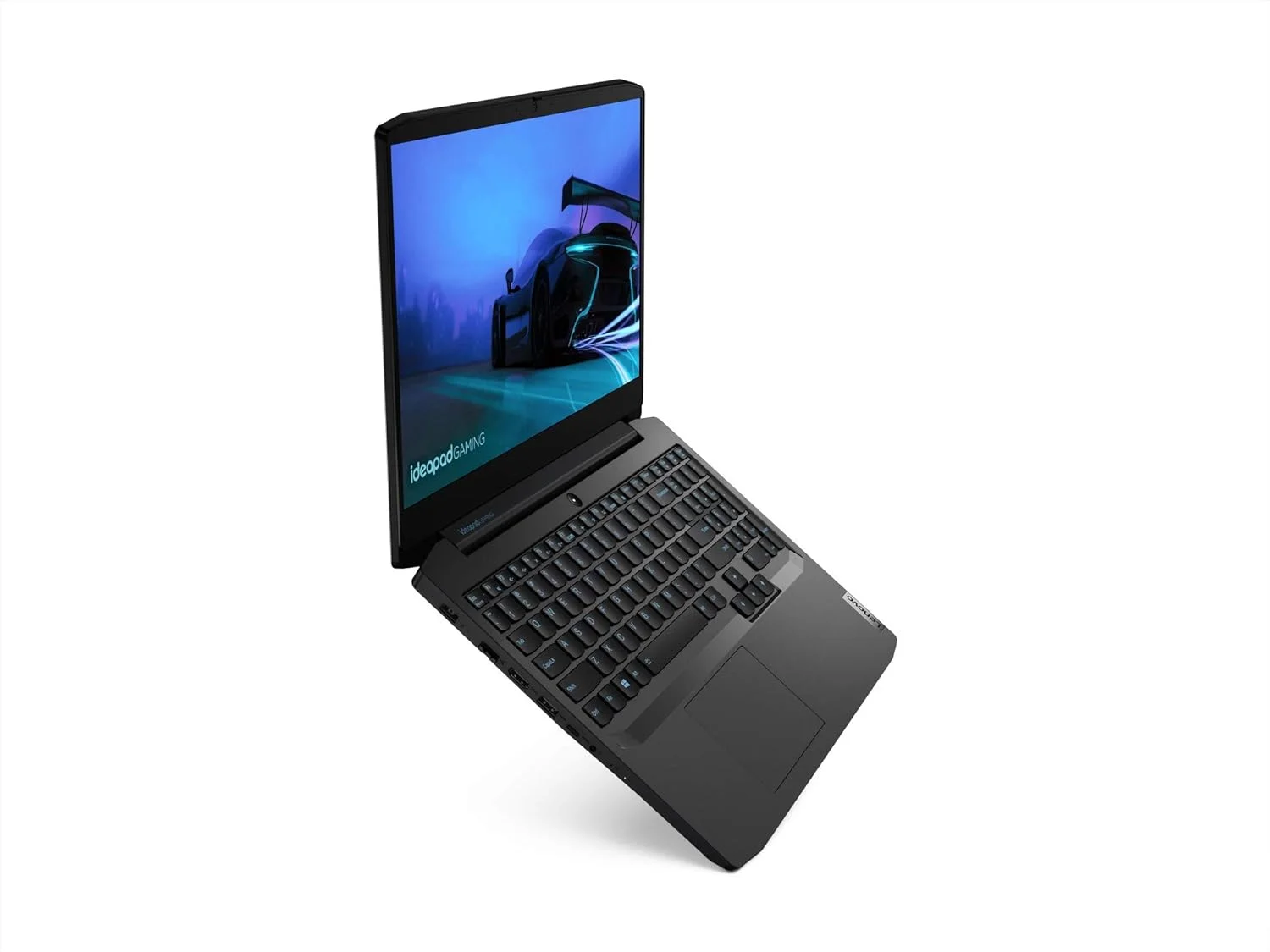 لپ تاپ لنوو (بازسازی شده) IdeaPad Gaming 3، پردازنده AMD R7-4800H، صفحه نمایش 15.6 اینچی FHD، رم 16 گیگابایتی، حافظه SSD 512 گیگابایتی، کارت گرافیک اختصاصی NVIDIA GeForce GTX 1650 4GB GDDR6، ویندوز 10، صفحه کلید انگلیسی-عربی، مشکی اونیکس - [82EY005DAX]