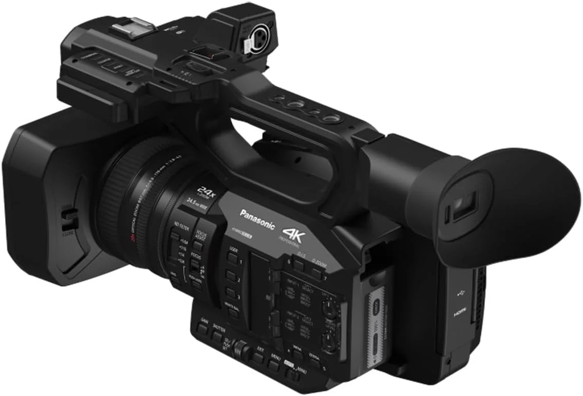 دوربین فیلمبرداری پاناسونیک HC-X20، کیفیت حرفه ای 4K 60p، سنسور 1.0 اینچی، لنز واید 24.5 میلی متری و زوم اپتیکال 20 برابر، مناسب برای اخبار، مصاحبه ها و رویدادها دوربین فیلمبرداری پاناسونیک HC-X20، کیفیت حرفه ای 4K 60p، سنسور 1.0 اینچی، لنز واید 24.5 میلی متری و زوم اپتیکال 20 برابر، مناسب برای اخبار، مصاحبه ها و رویدادها