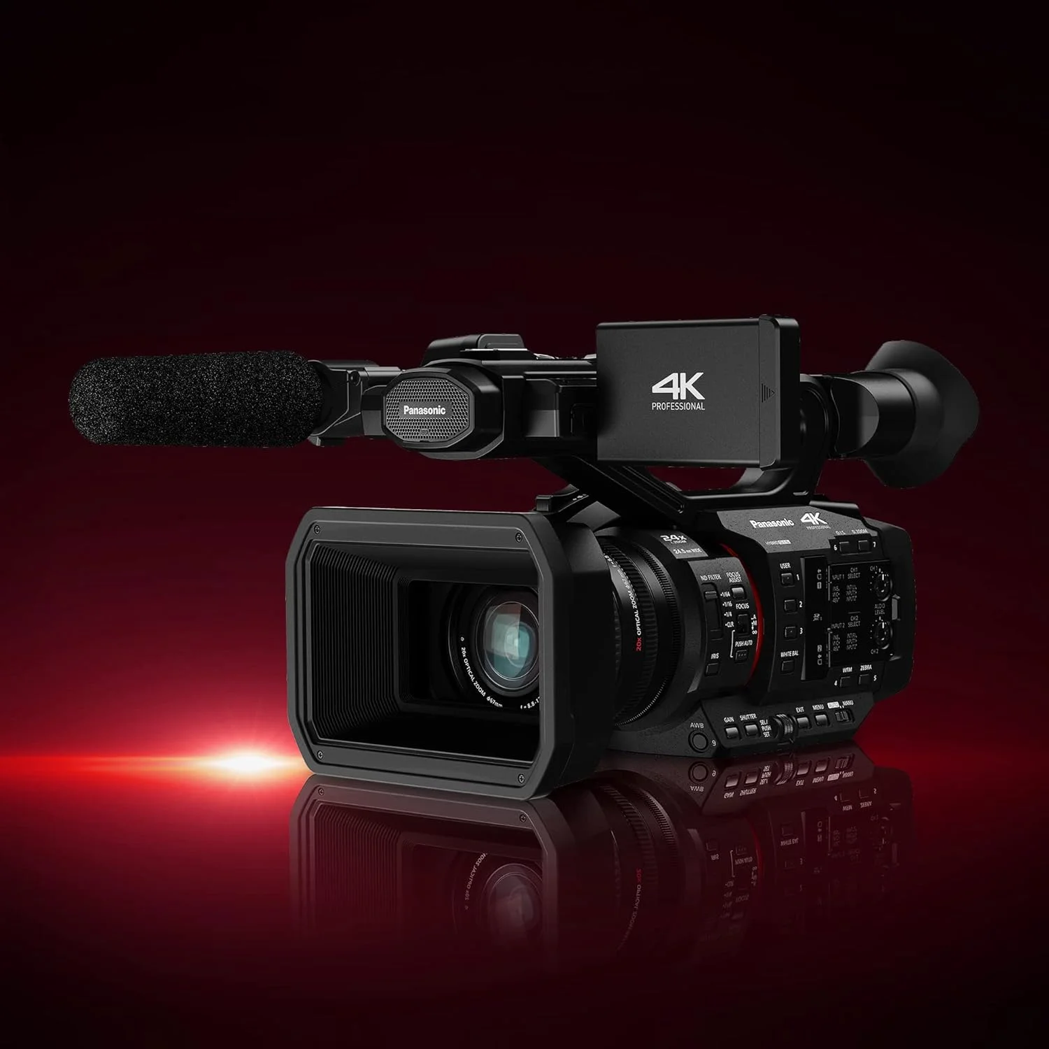 دوربین فیلمبرداری حرفه ای 4K 60p پاناسونیک HC-X2E-K، دوربین فیلمبرداری با سنسور MOS 1.0 اینچی 15 مگاپیکسلی، زوم اپتیکال 20 برابر، i.ZOOM 32 برابر (FHD)، خروجی 3G-SDI، ورودی XLR، ریموت سیمی دوربین فیلمبرداری حرفه ای 4K 60p پاناسونیک HC-X2E-K، دوربین فیلمبرداری با سنسور MOS 1.0 اینچی 15 مگاپیکسلی، زوم اپتیکال 20 برابر، i.ZOOM 32 برابر (FHD)، خروجی 3G-SDI، ورودی XLR، ریموت سیمی