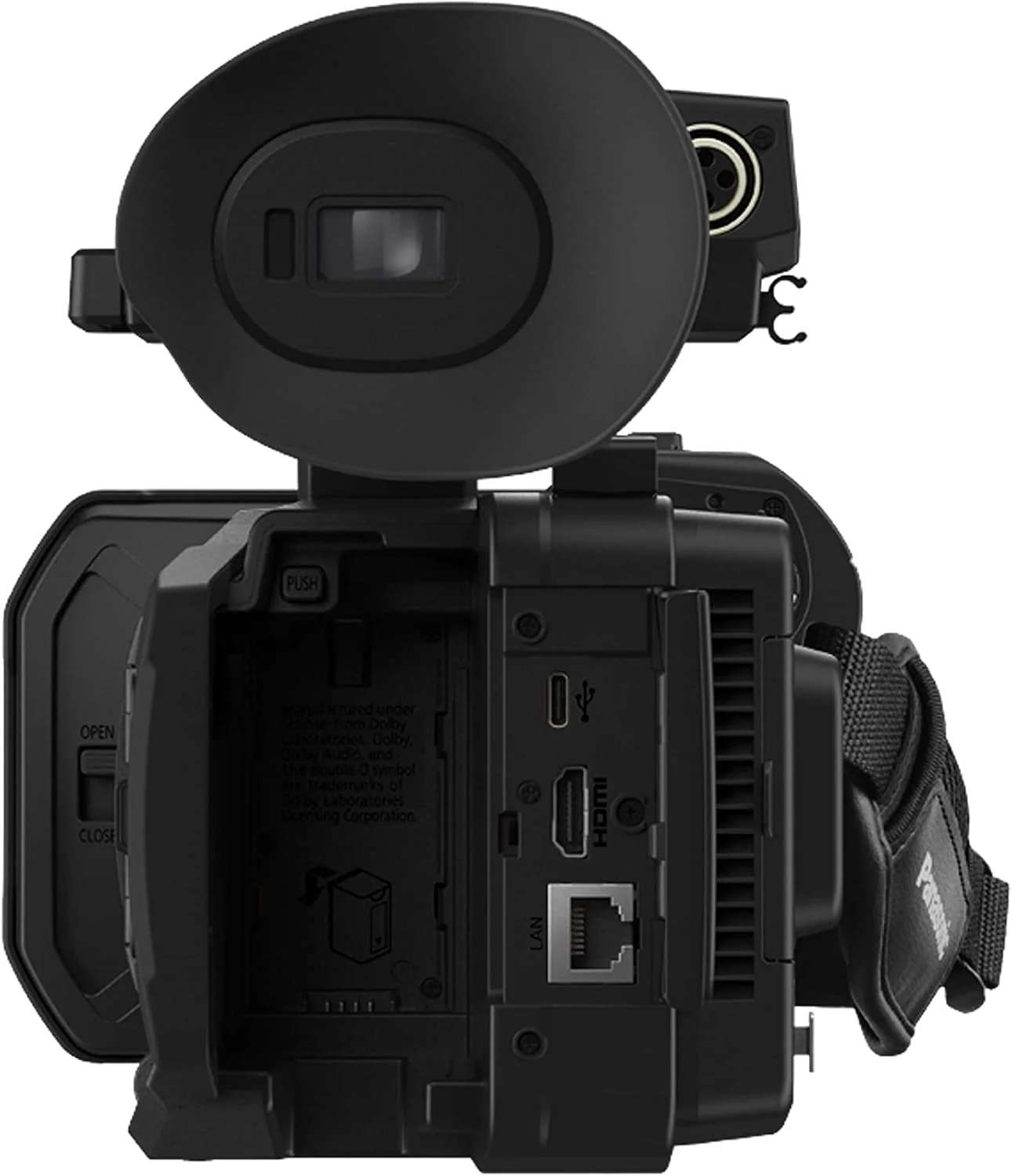 دوربین فیلمبرداری حرفه ای 4K 60p پاناسونیک HC-X2E-K، دوربین فیلمبرداری با سنسور MOS 1.0 اینچی 15 مگاپیکسلی، زوم اپتیکال 20 برابر، i.ZOOM 32 برابر (FHD)، خروجی 3G-SDI، ورودی XLR، ریموت سیمی دوربین فیلمبرداری حرفه ای 4K 60p پاناسونیک HC-X2E-K، دوربین فیلمبرداری با سنسور MOS 1.0 اینچی 15 مگاپیکسلی، زوم اپتیکال 20 برابر، i.ZOOM 32 برابر (FHD)، خروجی 3G-SDI، ورودی XLR، ریموت سیمی