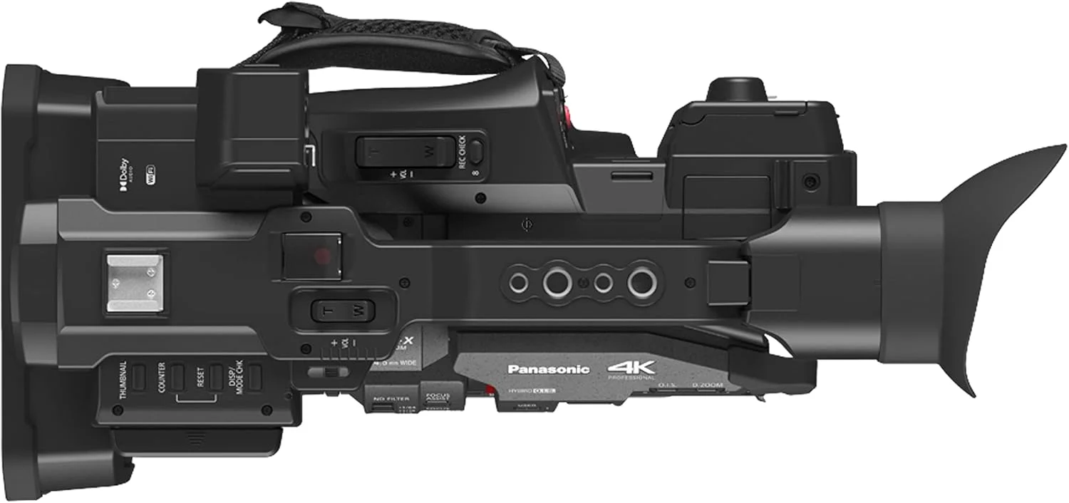 دوربین فیلمبرداری حرفه ای 4K 60p پاناسونیک HC-X2E-K، دوربین فیلمبرداری با سنسور MOS 1.0 اینچی 15 مگاپیکسلی، زوم اپتیکال 20 برابر، i.ZOOM 32 برابر (FHD)، خروجی 3G-SDI، ورودی XLR، ریموت سیمی دوربین فیلمبرداری حرفه ای 4K 60p پاناسونیک HC-X2E-K، دوربین فیلمبرداری با سنسور MOS 1.0 اینچی 15 مگاپیکسلی، زوم اپتیکال 20 برابر، i.ZOOM 32 برابر (FHD)، خروجی 3G-SDI، ورودی XLR، ریموت سیمی