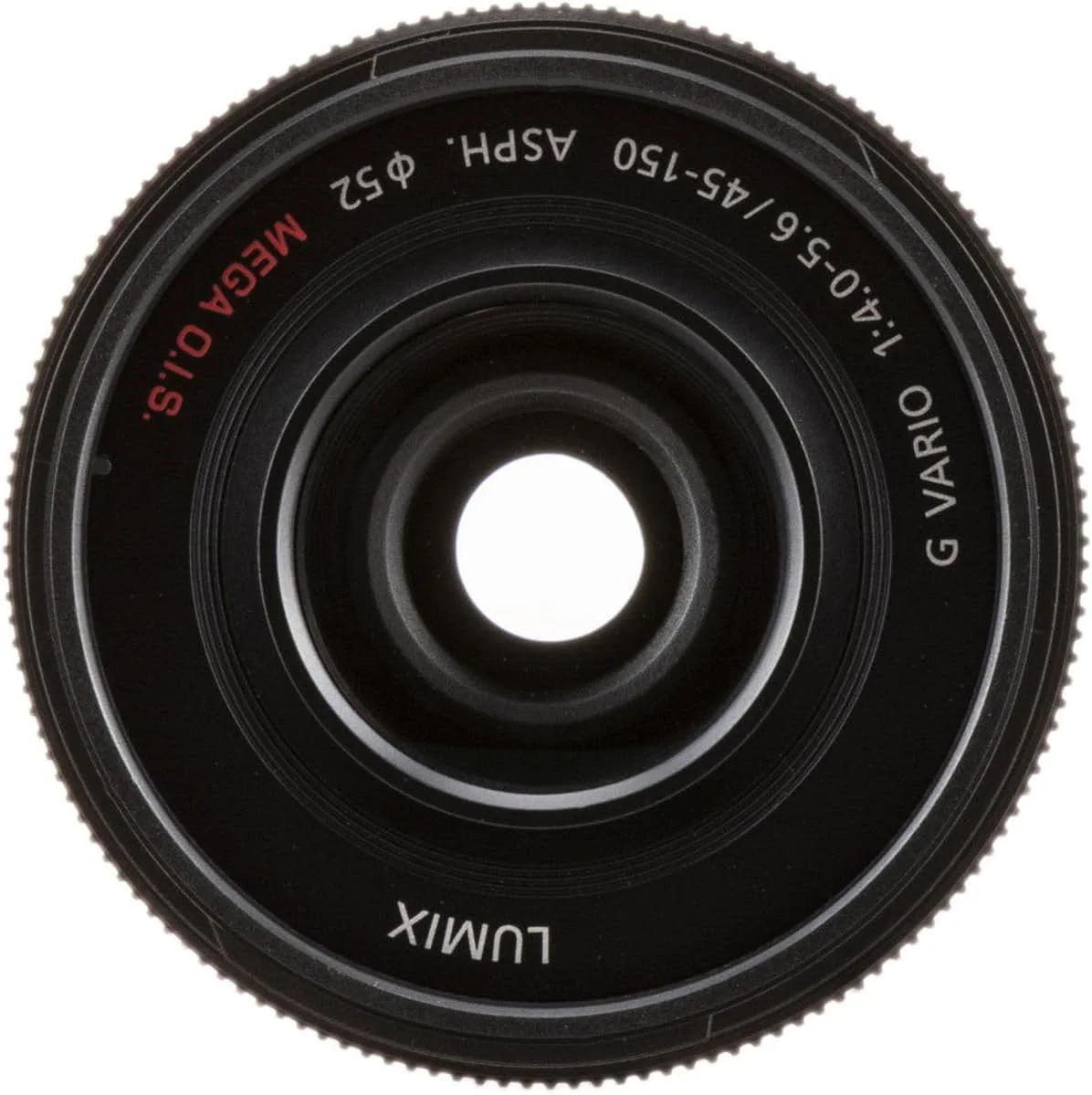 لنز دوربین بدون آینه پاناسونیک LUMIX G VARIO 45-150mm F4.0-5.6 ASPH با تثبیت کننده اپتیکال، مانت میکرو چهار سوم، H-FS45150AK (مشکی ایالات متحده)