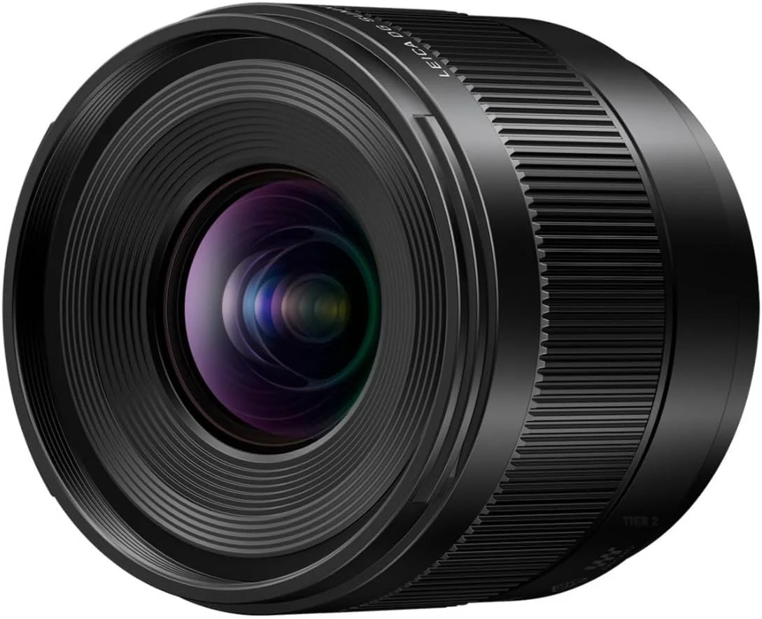 لنز دوربین پاناسونیک LUMIX Micro Four Thirds، Leica DG SUMMILUX 9mm F1.7 ASPH، دیافراگم بزرگ، عملکرد ویدیویی، H-X09 مشکی