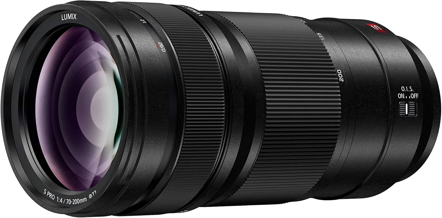 لنز تله فوتو زوم پاناسونیک LUMIX S PRO 70-200mm F4.0 O.I.S. MILC - لنزها و فیلترهای دوربین (MILC، 23/17، لنز تله فوتو زوم، 0.92 متر، 4-22، 70-200 میلی متر) لنز تله فوتو زوم پاناسونیک LUMIX S PRO 70-200mm F4.0 O.I.S. MILC - لنزها و فیلترهای دوربین (MILC، 23/17، لنز تله فوتو زوم، 0.92 متر، 4-22، 70-200 میلی متر)