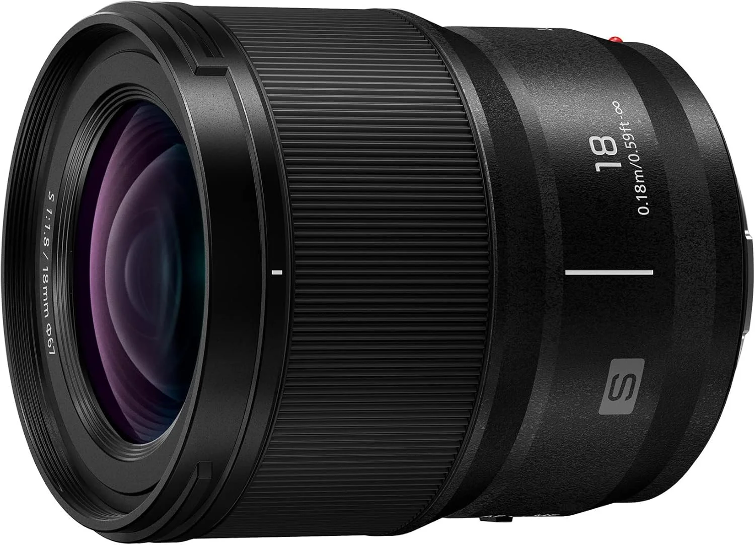لنز دوربین پاناسونیک LUMIX S Series، لنز 18mm F1.8 L-Mount قابل تعویض برای دوربین های دیجیتال فول فریم بدون آینه - S-S18 مشکی لنز دوربین پاناسونیک LUMIX S Series، لنز 18mm F1.8 L-Mount قابل تعویض برای دوربین های دیجیتال فول فریم بدون آینه - S-S18 مشکی