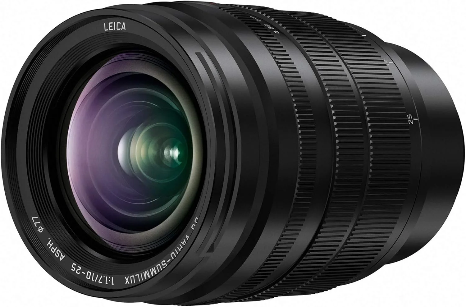 لنز پاناسونیک Lumix G Leica DG Vario-Summilux 10-25mm, F1.7 ASPH.، دیافراگم بدون پله، عملکرد ویدیویی، مانت میکرو چهار سوم بدون آینه، H-X1025 لنز پاناسونیک Lumix G Leica DG Vario-Summilux 10-25mm, F1.7 ASPH.، دیافراگم بدون پله، عملکرد ویدیویی، مانت میکرو چهار سوم بدون آینه، H-X1025