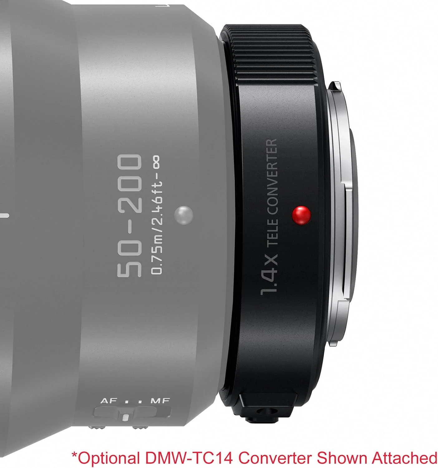 لنز دوربین حرفه ای 50-200 میلی متری پاناسونیک LUMIX، G LEICA DG VARIO-ELMARIT، F2.8-4.0 ASPH، Dual I.S. 2.0 با Power O.I.S، میکرو چهار سوم بدون آینه، H-ES50200 (مشکی)