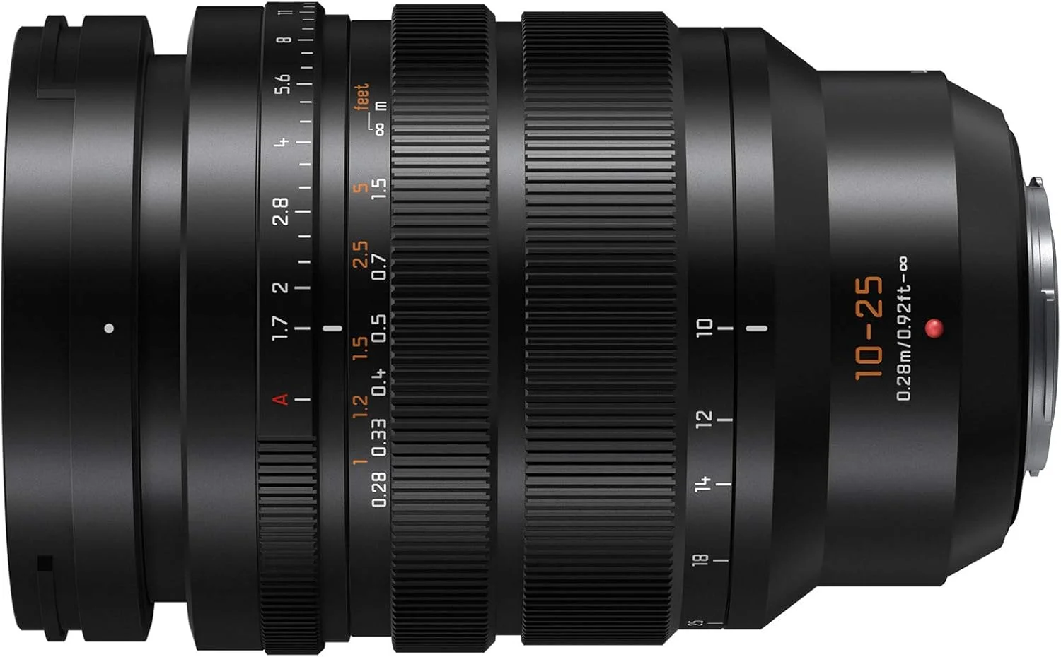 لنز پاناسونیک Lumix G Leica DG Vario-Summilux 10-25mm, F1.7 ASPH.، دیافراگم بدون پله، عملکرد ویدیویی، مانت میکرو چهار سوم بدون آینه، H-X1025 لنز پاناسونیک Lumix G Leica DG Vario-Summilux 10-25mm, F1.7 ASPH.، دیافراگم بدون پله، عملکرد ویدیویی، مانت میکرو چهار سوم بدون آینه، H-X1025