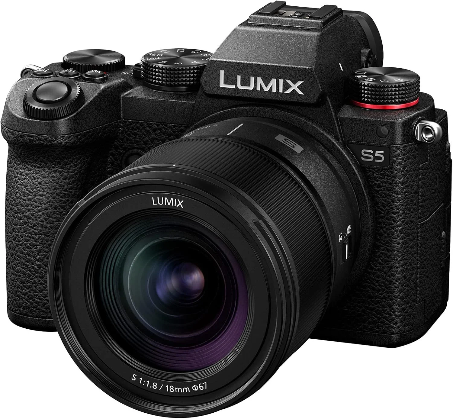 لنز دوربین پاناسونیک LUMIX S Series، لنز 18mm F1.8 L-Mount قابل تعویض برای دوربین های دیجیتال فول فریم بدون آینه - S-S18 مشکی لنز دوربین پاناسونیک LUMIX S Series، لنز 18mm F1.8 L-Mount قابل تعویض برای دوربین های دیجیتال فول فریم بدون آینه - S-S18 مشکی