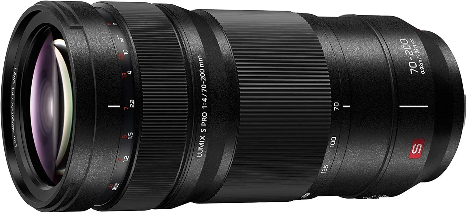 لنز تله فوتو زوم پاناسونیک LUMIX S PRO 70-200mm F4.0 O.I.S. MILC - لنزها و فیلترهای دوربین (MILC، 23/17، لنز تله فوتو زوم، 0.92 متر، 4-22، 70-200 میلی متر) لنز تله فوتو زوم پاناسونیک LUMIX S PRO 70-200mm F4.0 O.I.S. MILC - لنزها و فیلترهای دوربین (MILC، 23/17، لنز تله فوتو زوم، 0.92 متر، 4-22، 70-200 میلی متر)