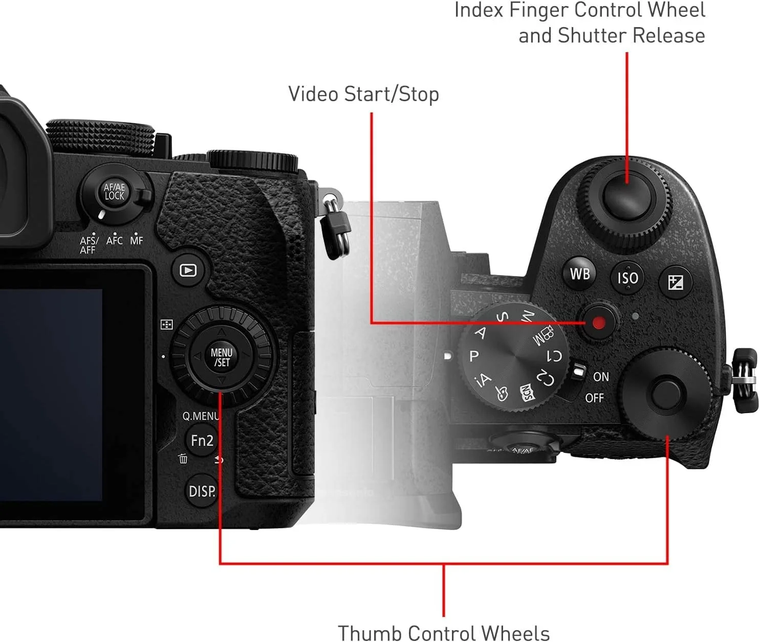 دوربین بدون آینه پاناسونیک LUMIX G95D با سنسور 20.3 مگاپیکسل، لنز 12-60 میلیمتری F3.5-5.6 میکرو چهار سوم، لرزشگیر دوگانه 5 محوره I.S. 2، فیلمبرداری 4K 24p 30p، V-Log L از پیش نصب شده، صفحه لمسی 3 اینچی OLED - DC-G95DMK (مشکی) دوربین بدون آینه پاناسونیک LUMIX G95D با سنسور 20.3 مگاپیکسل، لنز 12-60 میلیمتری F3.5-5.6 میکرو چهار سوم، لرزشگیر دوگانه 5 محوره I.S. 2، فیلمبرداری 4K 24p 30p، V-Log L از پیش نصب شده، صفحه لمسی 3 اینچی OLED - DC-G95DMK (مشکی)