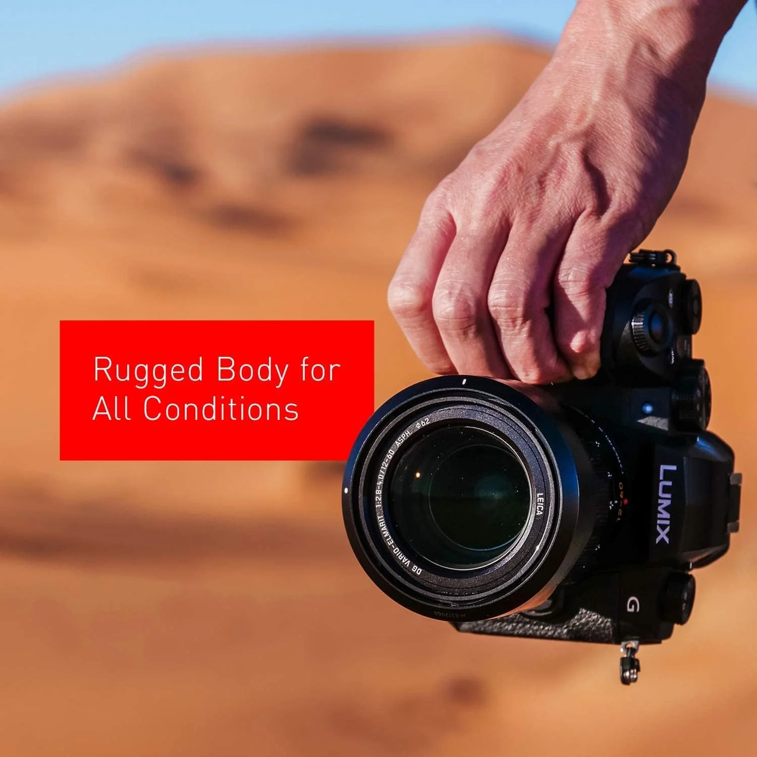 دوربین بدون آینه پاناسونیک LUMIX G95D با سنسور 20.3 مگاپیکسل، لنز 12-60 میلیمتری F3.5-5.6 میکرو چهار سوم، لرزشگیر دوگانه 5 محوره I.S. 2، فیلمبرداری 4K 24p 30p، V-Log L از پیش نصب شده، صفحه لمسی 3 اینچی OLED - DC-G95DMK (مشکی) دوربین بدون آینه پاناسونیک LUMIX G95D با سنسور 20.3 مگاپیکسل، لنز 12-60 میلیمتری F3.5-5.6 میکرو چهار سوم، لرزشگیر دوگانه 5 محوره I.S. 2، فیلمبرداری 4K 24p 30p، V-Log L از پیش نصب شده، صفحه لمسی 3 اینچی OLED - DC-G95DMK (مشکی)