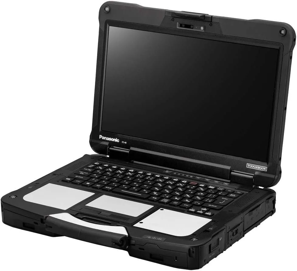 لپ تاپ مقاوم پاناسونیک Toughbook 40 مدل FZ-40 MK2، صفحه نمایش لمسی چندگانه 14 اینچی FHD، پردازنده Ultra 5 vPro 135H، 14 هسته ای، تا 4.6 گیگاهرتز، 16 گیگابایت رم، 512 گیگابایت SSD، 4G LTE، GPS اختصاصی، وب کم، ویندوز 11 پرو