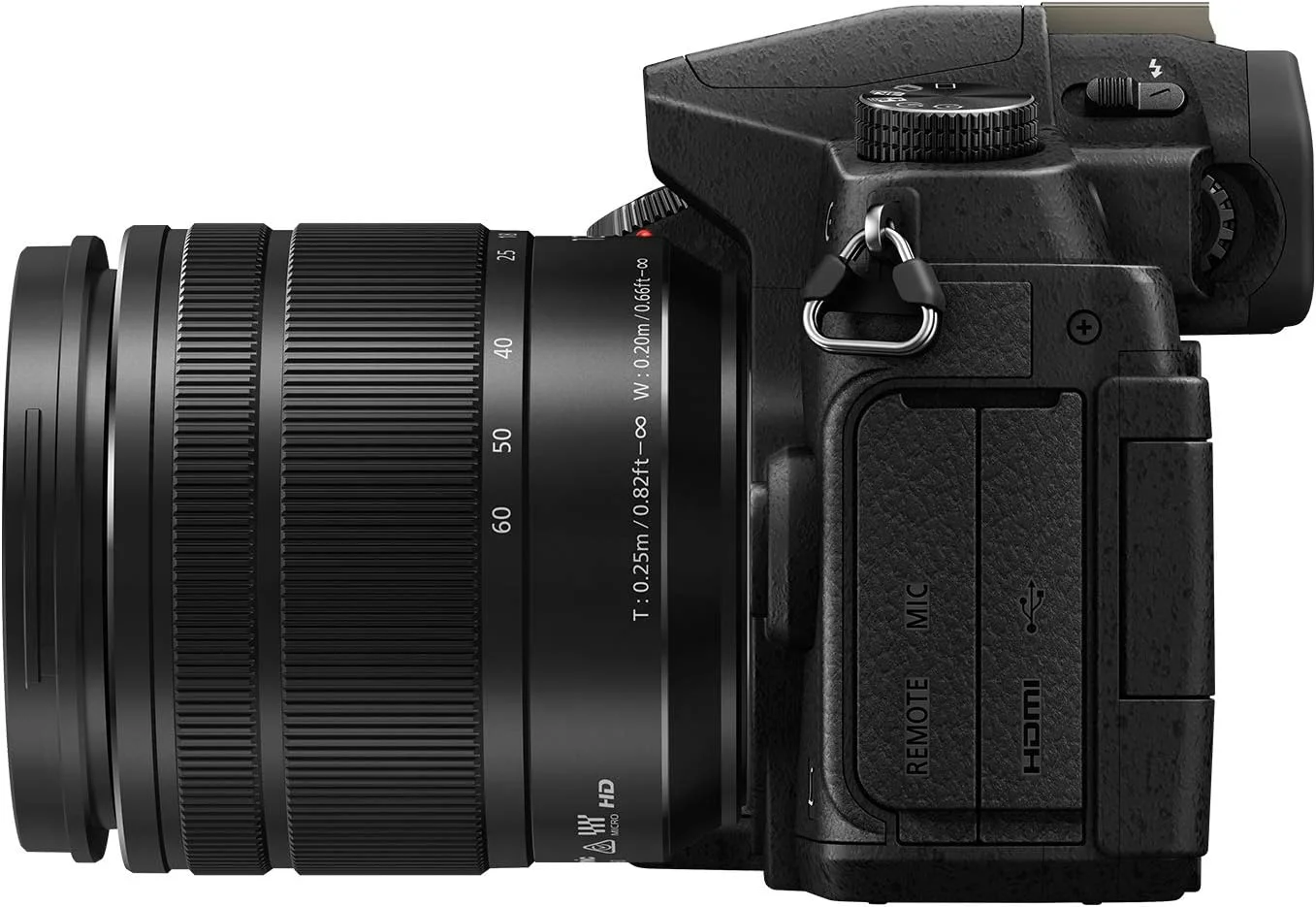 دوربین دیجیتال 4K پاناسونیک LUMIX G85 با لنز 12-60 میلیمتری Power O.I.S.، دوربین بدون آینه 16 مگاپیکسلی، تثبیتکننده تصویر دوگانه 5 محوره درون بدنه، LCD لمسی و شیبدار 3 اینچی، DMC-G85MK (مشکی) دوربین دیجیتال 4K پاناسونیک LUMIX G85 با لنز 12-60 میلیمتری Power O.I.S.، دوربین بدون آینه 16 مگاپیکسلی، تثبیتکننده تصویر دوگانه 5 محوره درون بدنه، LCD لمسی و شیبدار 3 اینچی، DMC-G85MK (مشکی)
