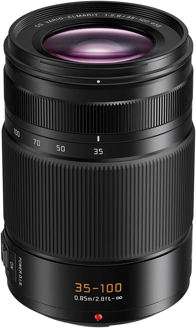 لنز پاناسونیک Leica DG Vario-Elmarit 35-100mm f/2.8، همراه با کیف کوچک لنز، کیت فیلتر 58 میلیمتری، تمیزکننده لنز، کیت تمیزکننده و بند درب لنز لنز پاناسونیک Leica DG Vario-Elmarit 35-100mm f/2.8، همراه با کیف کوچک لنز، کیت فیلتر 58 میلیمتری، تمیزکننده لنز، کیت تمیزکننده و بند درب لنز
