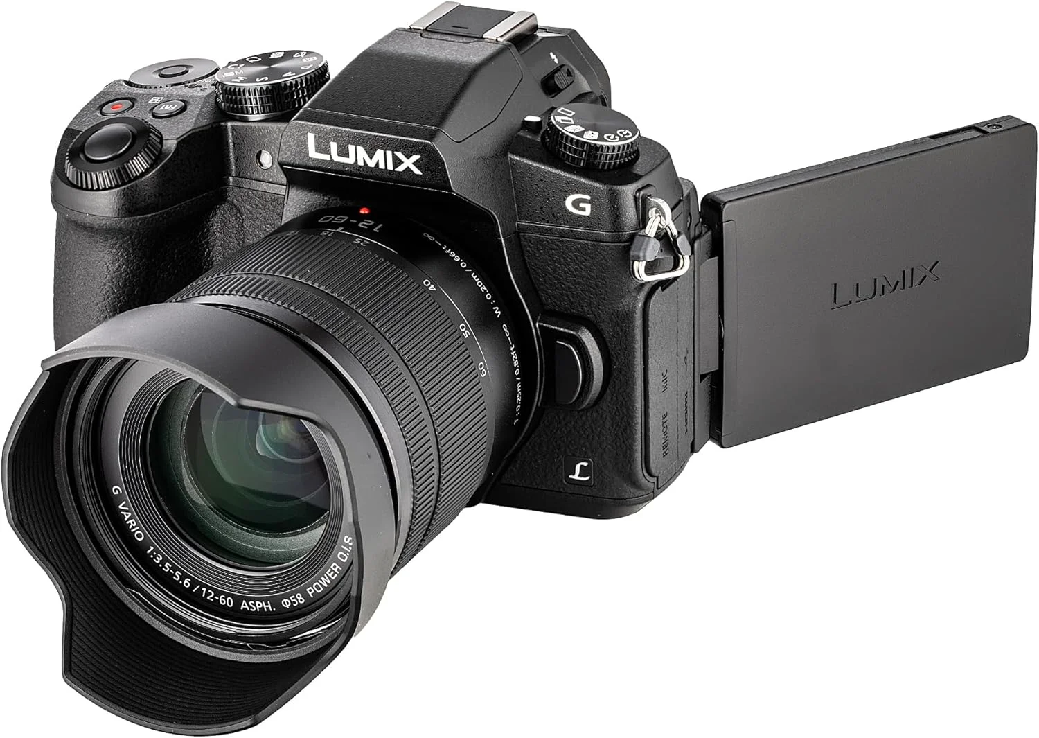 دوربین دیجیتال بدون آینه پاناسونیک Lumix DMC-G85 Micro Four Thirds با لنز 12-60 میلی‌متر + میکروفون Rode VideoMicro Camera-Mount + مانیتور 7 اینچی Full HD Lilliput A7S با پشتیبانی از 4K + موارد دیگر