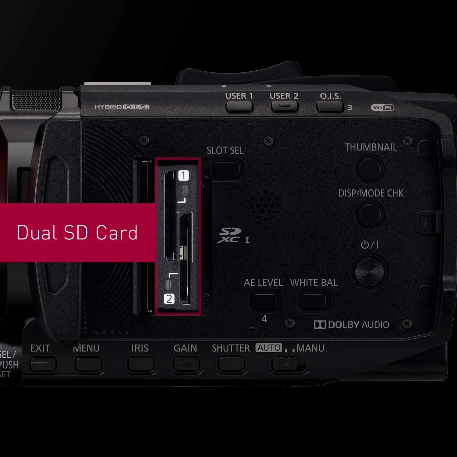 دوربین فیلمبرداری حرفه ای 4K پاناسونیک X1500 با زوم اپتیکال 24X، پخش زنده وای فای HD، HC-X1500 (بازسازی شده) دوربین فیلمبرداری حرفه ای 4K پاناسونیک X1500 با زوم اپتیکال 24X، پخش زنده وای فای HD، HC-X1500 (بازسازی شده)