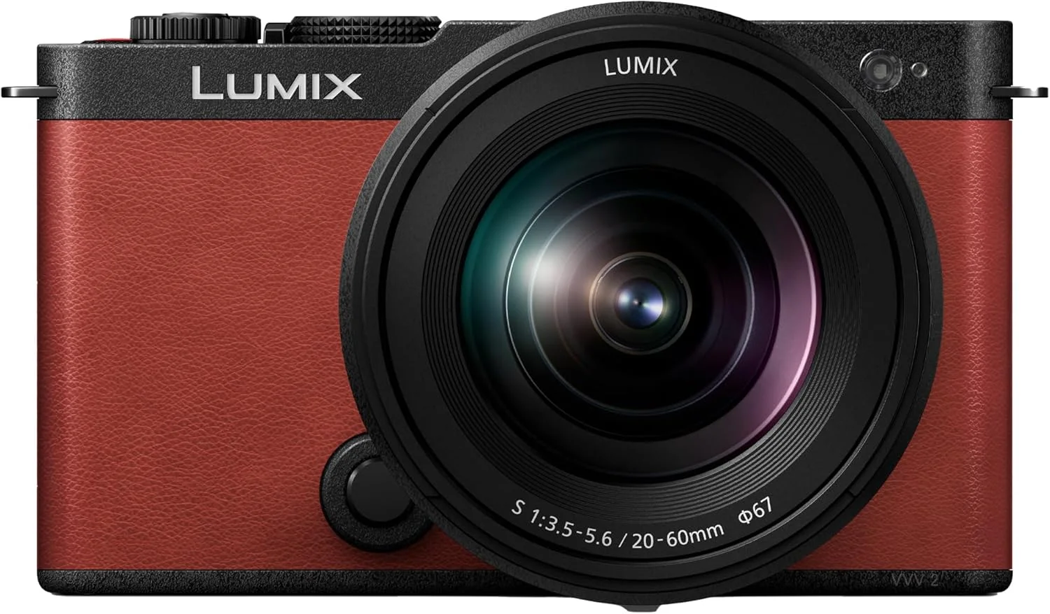 دوربین فول فریم LUMIX S9 با لنز 20-60mm F3.5-5.6 L Mount، دوربین بدون آینه جمع و جور برای تولیدکنندگان محتوا DC-S9KR (قرمز) (بازسازی شده)