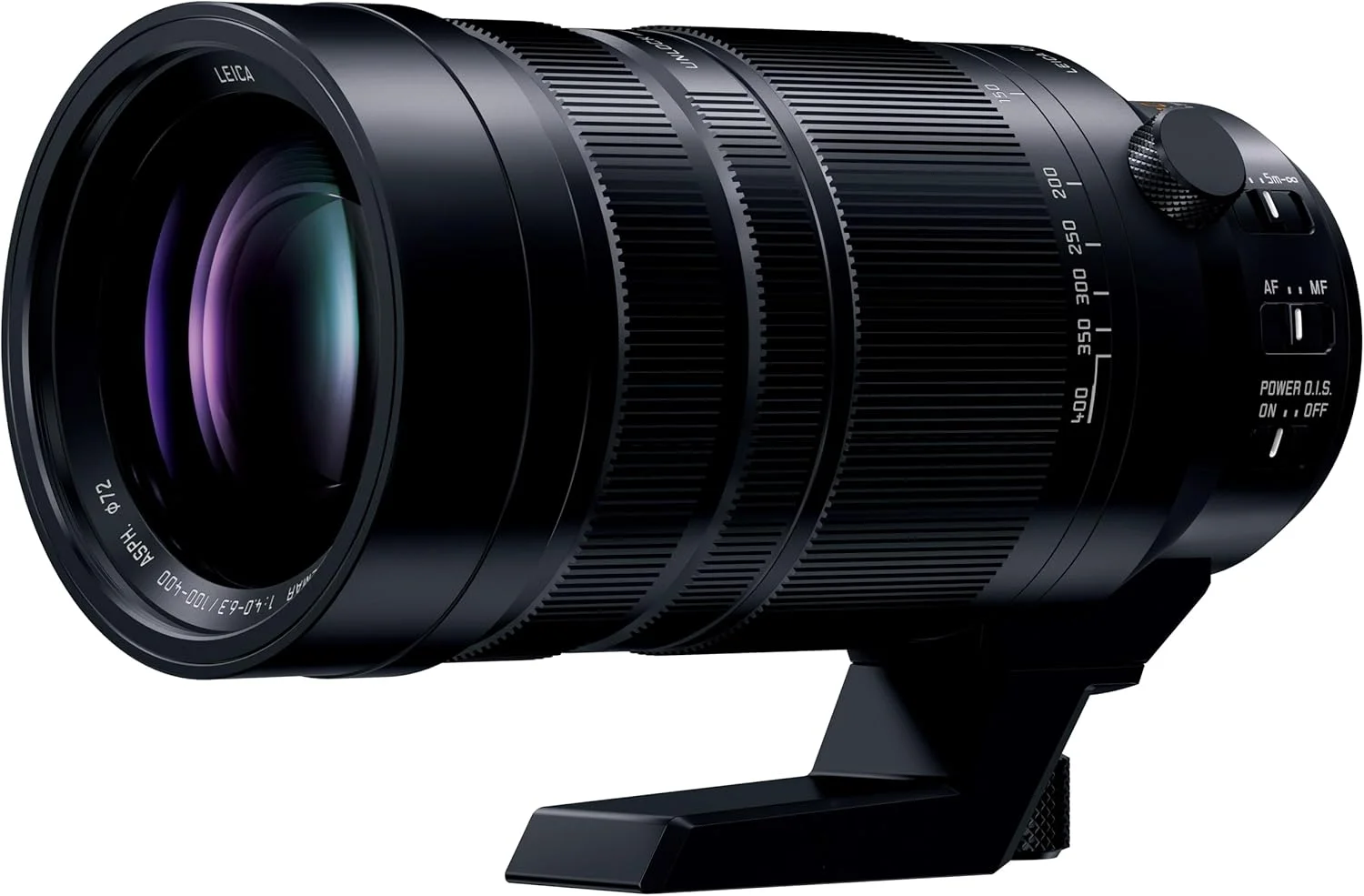 لنز دوربین پاناسونیک (H-RSA100400) 100-400mm، F4.0-6.3 II ASPH، میکرو چهار سوم، مشکی