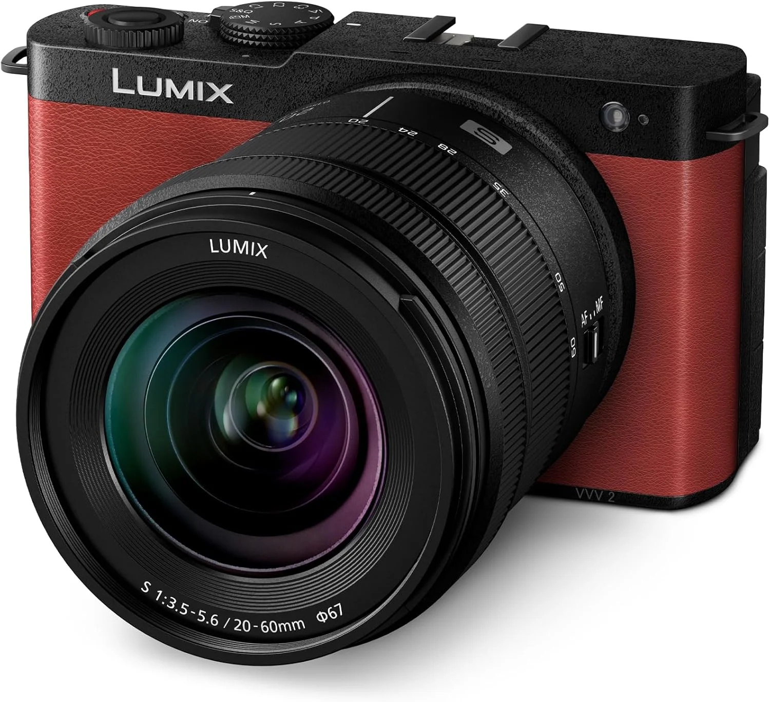 دوربین فول فریم LUMIX S9 با لنز 20-60mm F3.5-5.6 L Mount، دوربین بدون آینه جمع و جور برای تولیدکنندگان محتوا DC-S9KR (قرمز) (بازسازی شده) دوربین فول فریم LUMIX S9 با لنز 20-60mm F3.5-5.6 L Mount، دوربین بدون آینه جمع و جور برای تولیدکنندگان محتوا DC-S9KR (قرمز) (بازسازی شده)