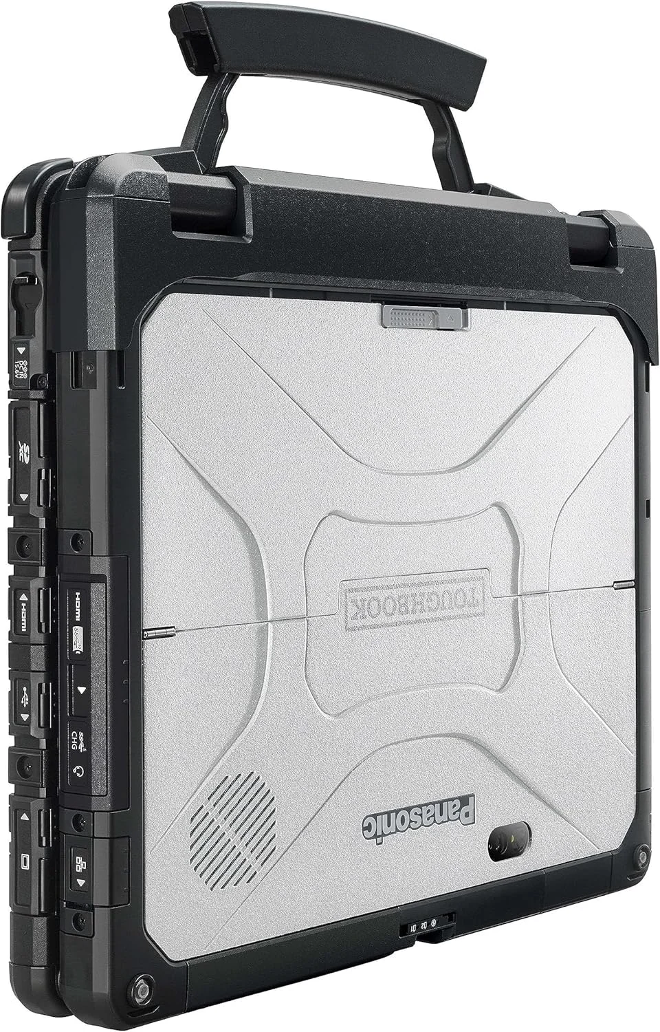 لپ تاپ پاناسونیک Toughbook CF-33، پردازنده Intel i5-6300U با فرکانس 2.40GHz، صفحه نمایش 12 اینچی QHD Multi-Touch + Digitizer، رم 8 گیگابایتی، حافظه SSD 256 گیگابایتی، Wi-Fi، بلوتوث، وب کم، دوربین پشتی، Dual Pass، کیبورد Premium، ویندوز 10 پرو (بازسازی شده) لپ تاپ پاناسونیک Toughbook CF-33، پردازنده Intel i5-6300U با فرکانس 2.40GHz، صفحه نمایش 12 اینچی QHD Multi-Touch + Digitizer، رم 8 گیگابایتی، حافظه SSD 256 گیگابایتی، Wi-Fi، بلوتوث، وب کم، دوربین پشتی، Dual Pass، کیبورد Premium، ویندوز 10 پرو (بازسازی شده)