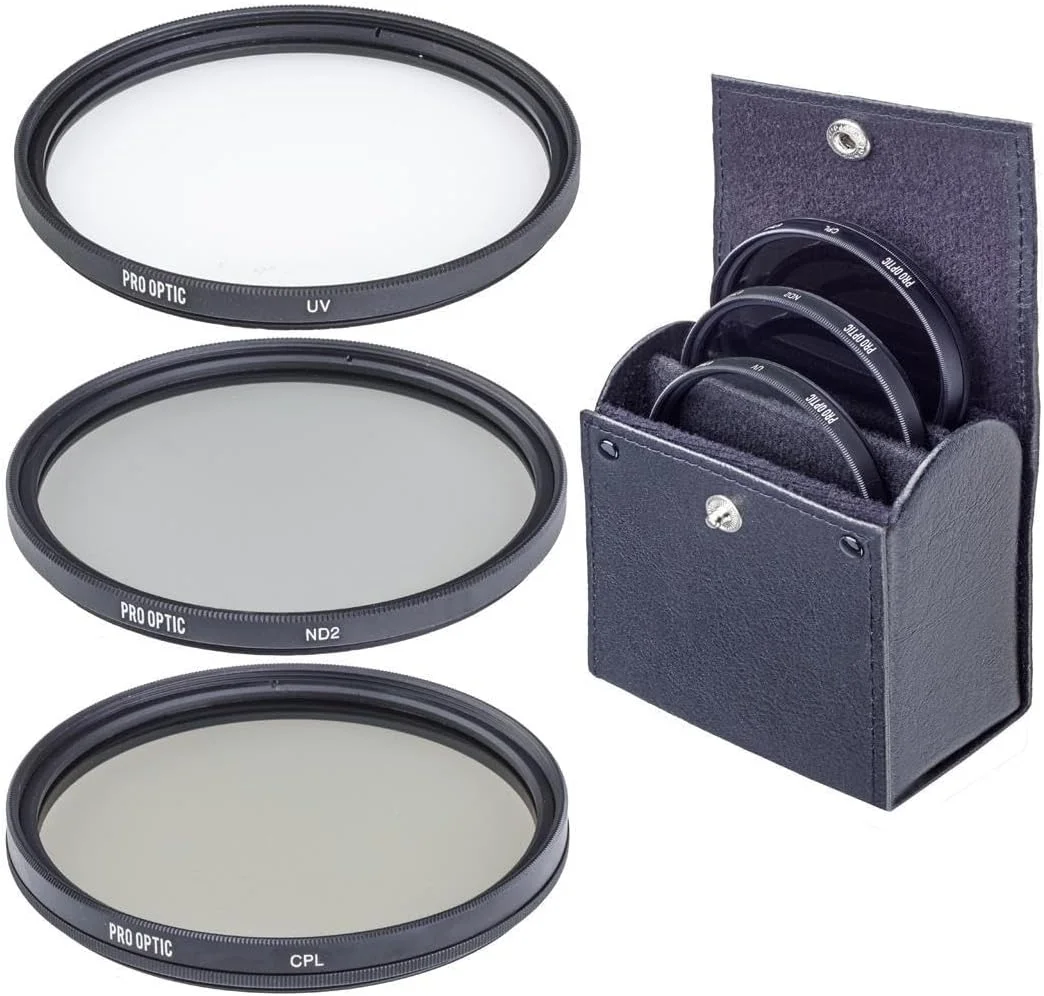 لنز پاناسونیک Lumix G Leica DG Summilux 15mm f/1.7 Asph برای میکرو چهار سوم، مشکی، همراه با کیت فیلتر باور 46 میلی‌متری، کیت فیلتر ProOptic 46 میلی‌متری، کیف لنز، کیت تمیزکننده، روکش لنز، کیت نرم‌افزاری