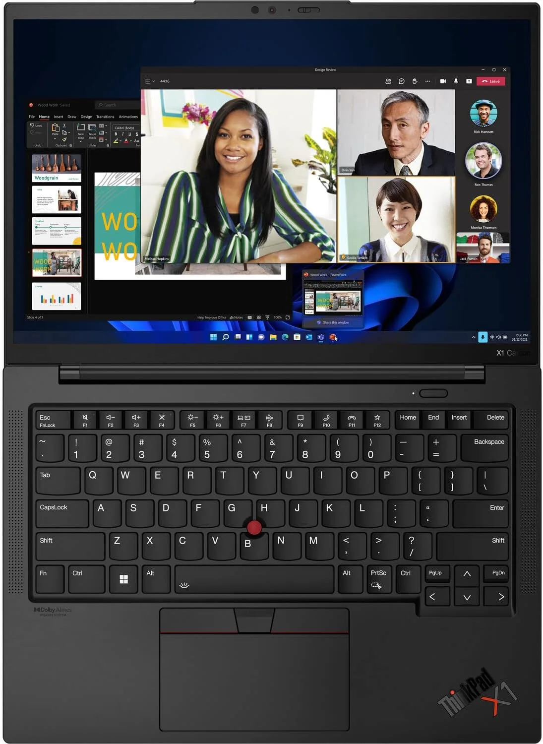 لپ تاپ فوق سبک Lenovo ThinkPad X1 Carbon نسل 8 با صفحه نمایش 14 اینچی FHD (400 نیت)، پردازنده نسل دهم Intel i7-10610U تا 4.90 گیگاهرتز، 1 ترابایت SSD PCIe، 16 گیگابایت رم و Windows 10 Pro (بازسازی شده)، مشکی