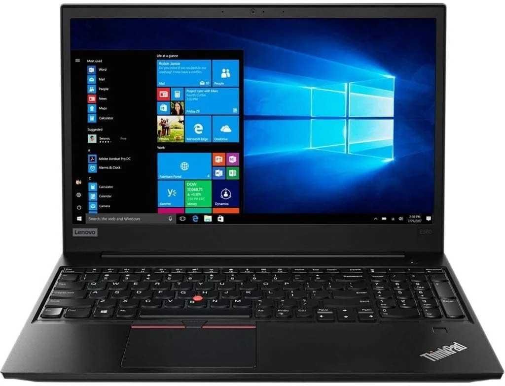 لپ تاپ تجاری لنوو ThinkPad T480 (بازسازی شده) | پردازنده Intel Core i5 نسل هشتم | 16 گیگابایت رم | 512 گیگابایت M2 SSD | ویندوز 10 پرو | صفحه نمایش لمسی 14.1 اینچی