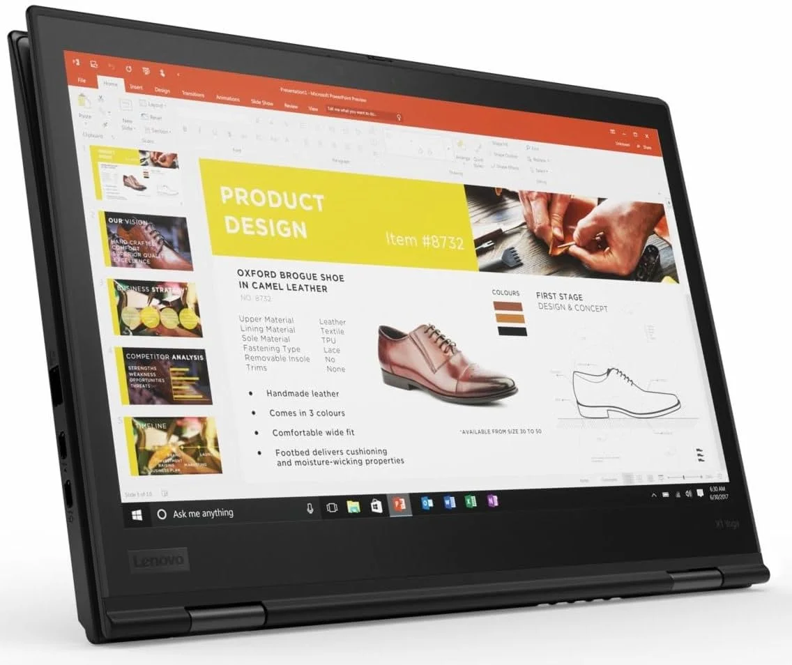 لپ تاپ 2 در 1 تجاری لنوو Thinkpad X1 Yoga Gen 3 (بازسازی شده) | پردازنده چهارهسته ای اینتل i5-8350U تا 3.60 گیگاهرتز | 16 گیگابایت رم | 256 گیگابایت SSD | صفحه نمایش لمسی 14.1 اینچی 360 درجه | ویندوز لپ تاپ 2 در 1 تجاری لنوو Thinkpad X1 Yoga Gen 3 (بازسازی شده) | پردازنده چهارهسته ای اینتل i5-8350U تا 3.60 گیگاهرتز | 16 گیگابایت رم | 256 گیگابایت SSD | صفحه نمایش لمسی 14.1 اینچی 360 درجه | ویندوز