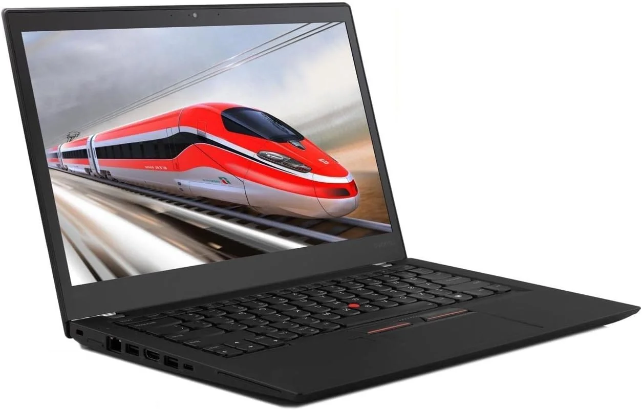 لپ تاپ تجاری لنوو ThinkPad T470s (بازسازی شده) | پردازنده Intel Core i5 نسل ششم | 8 گیگابایت رم | 256 گیگابایت SSD | صفحه نمایش 14.1 اینچی غیر لمسی | ویندوز 10 پرو
