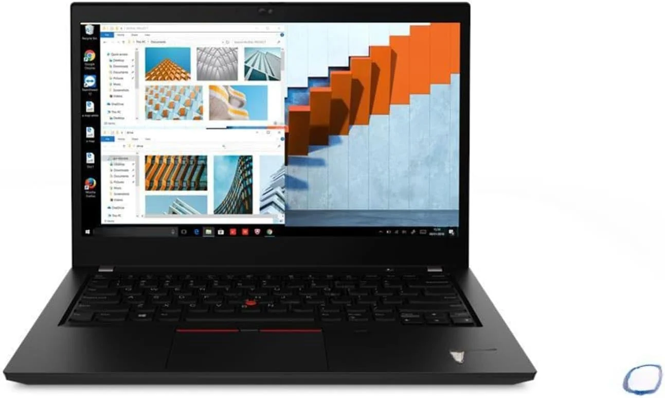 لپ تاپ لنوو ThinkPad T490 (بازسازی شده) | صفحه نمایش 14 اینچی FHD با رزولوشن 1920x1080 | پردازنده Core i7-8665U - هارد درایو 512 گیگابایتی SSD - رم 24 گیگابایتی | 4 هسته @ 4.8 گیگاهرتز Win 10 Pro مشکی