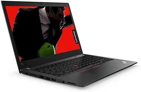 لپ تاپ تجاری لنوو ThinkPad T480s (بازسازی شده)، پردازنده Intel Core i7 نسل هشتم، 8 گیگابایت رم DDR4، 256 گیگابایت هارد، صفحه نمایش 14.1 اینچی، ویندوز 10 پرو